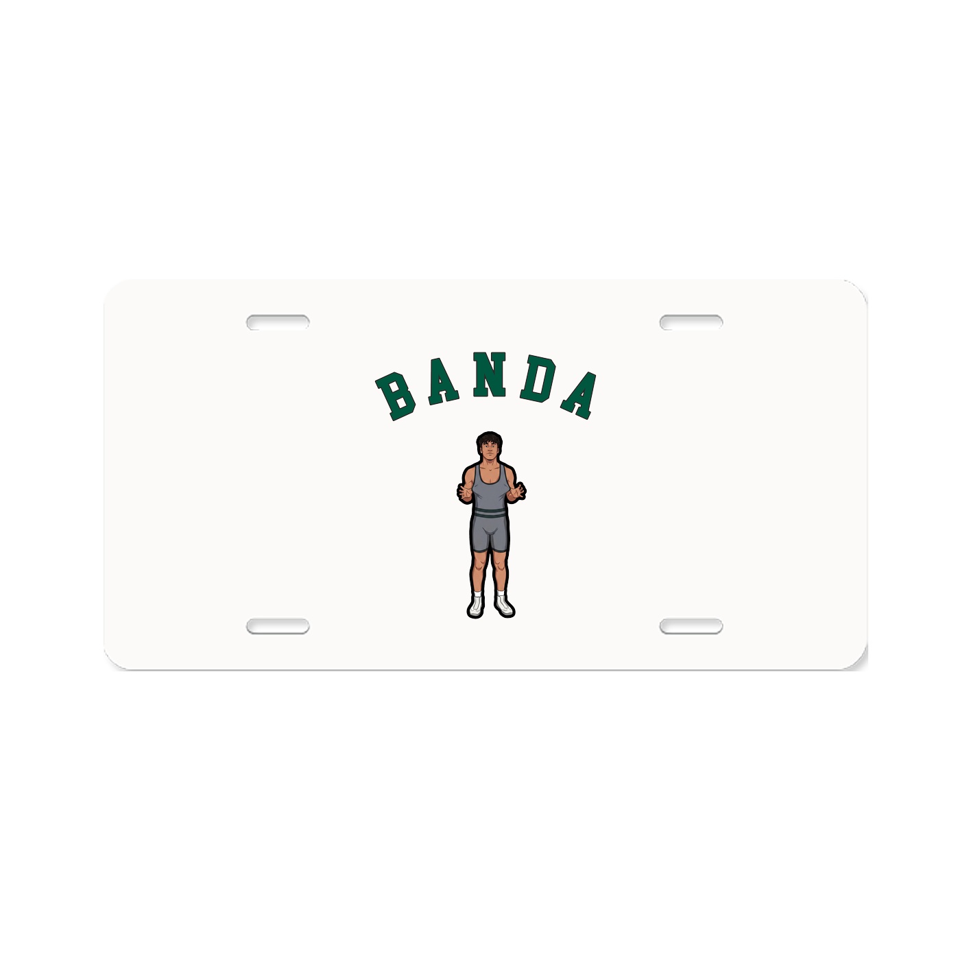 License Plate — Shirsey Arch in Classic