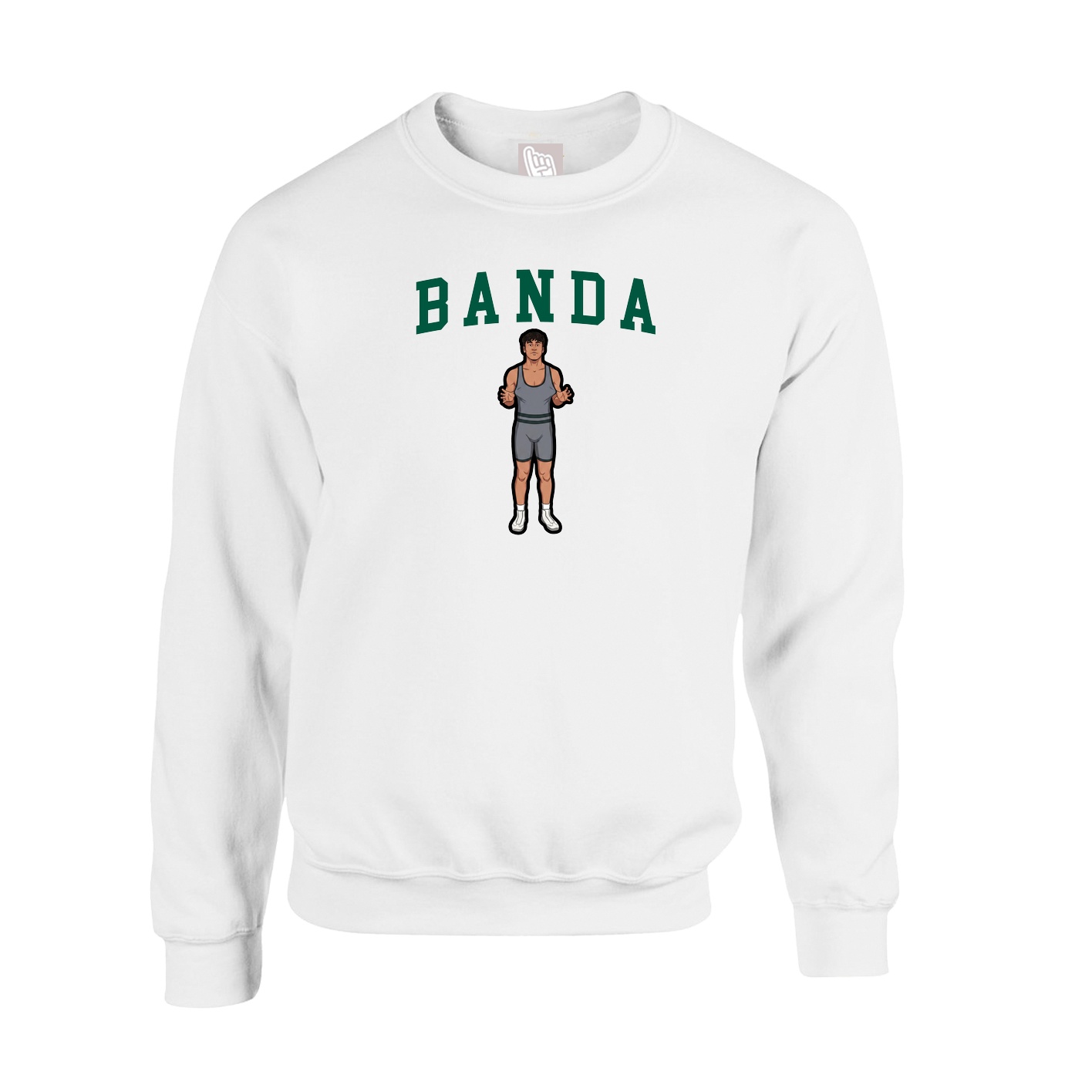 Fleece Crew — Shirsey in White