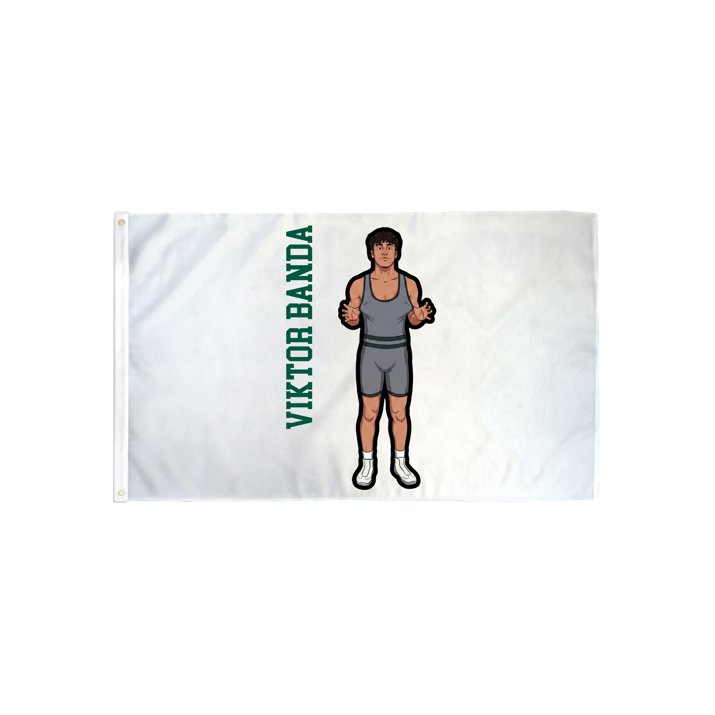 3x5 Flag — Name Vertical in Classic