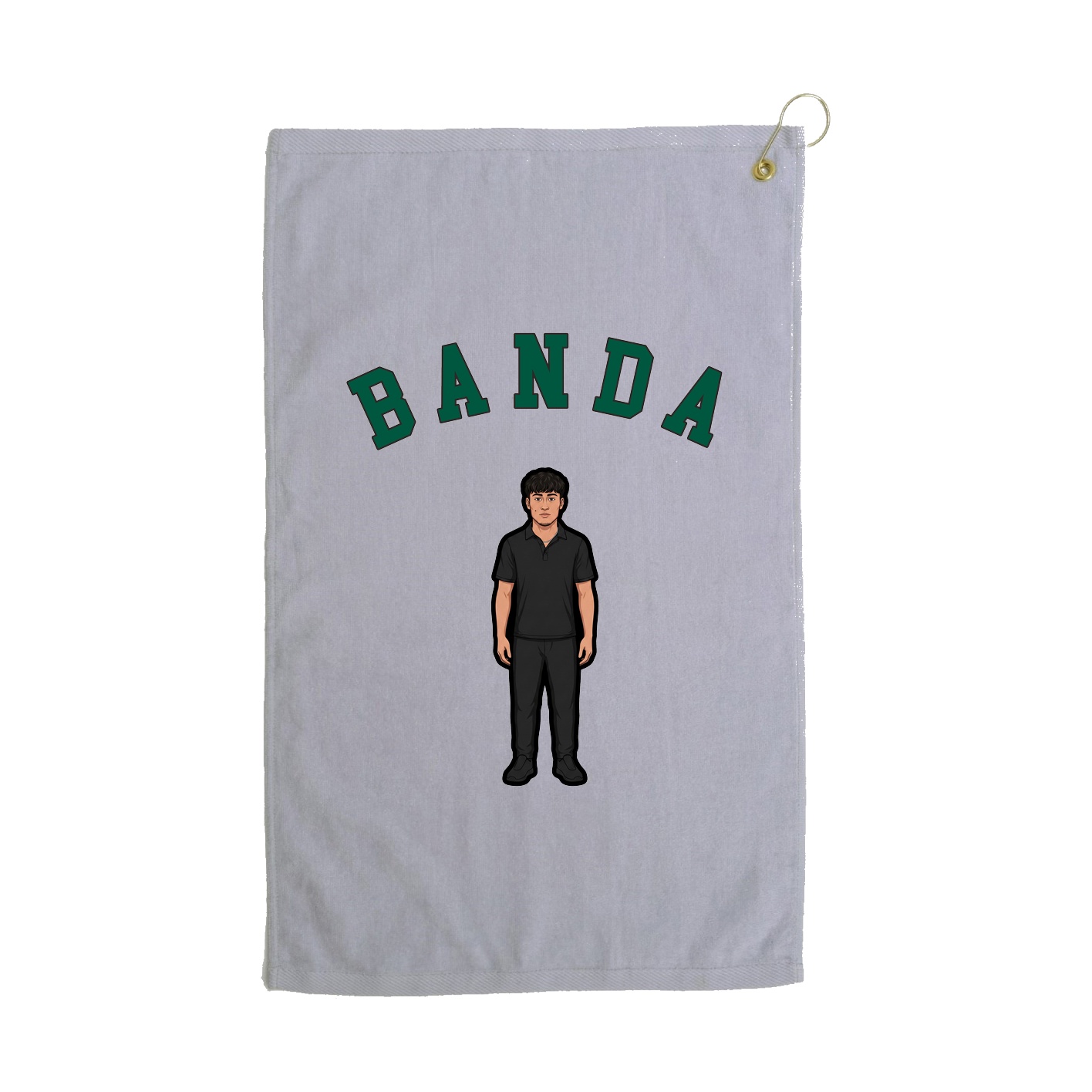 Golf Towel — Shirsey Arch in Grey