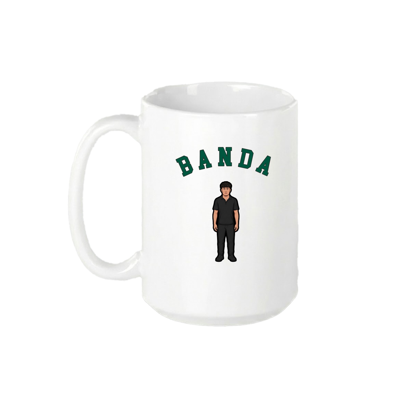 15oz Coffee Mug — Shirsey Arch in White