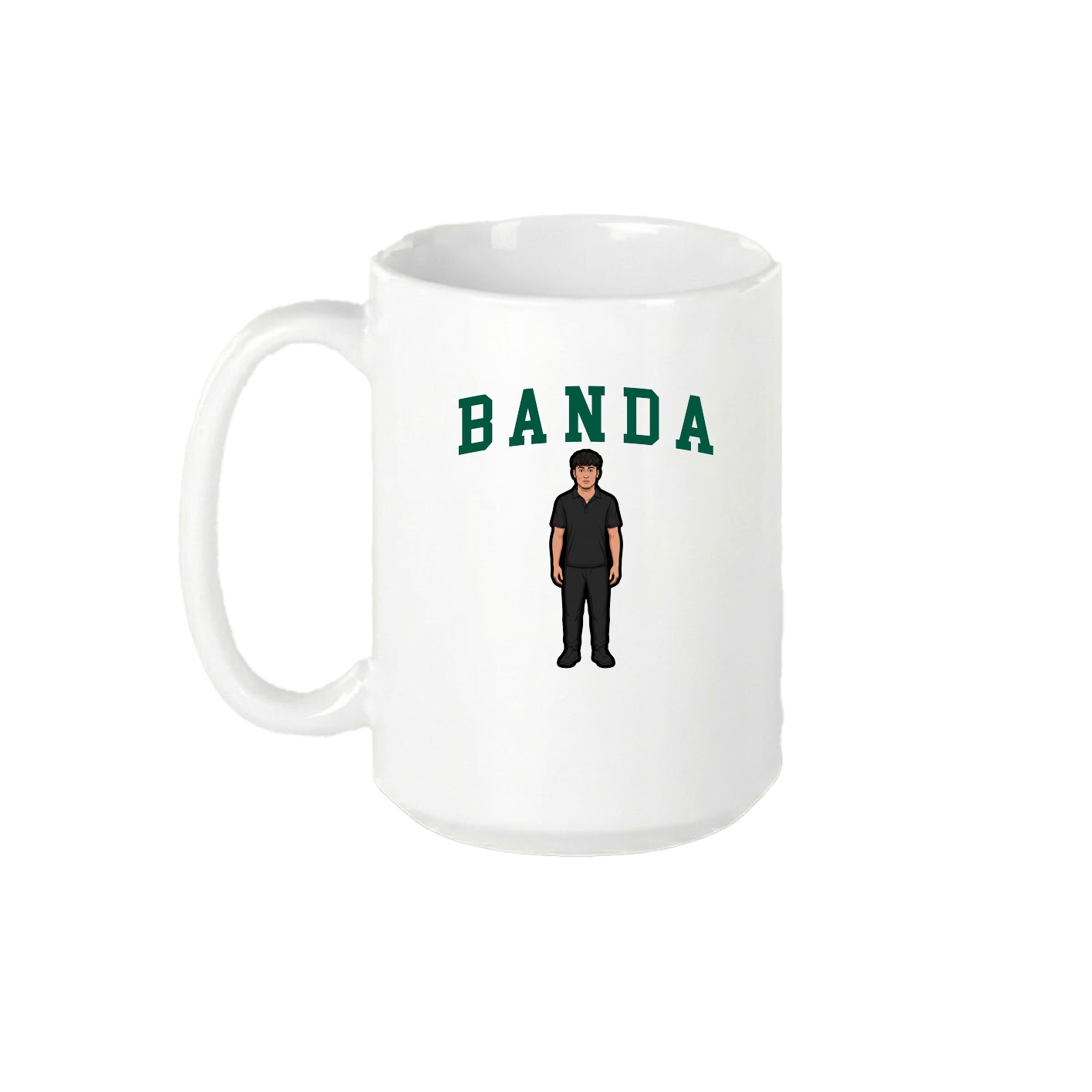 15oz Coffee Mug — Shirsey in White
