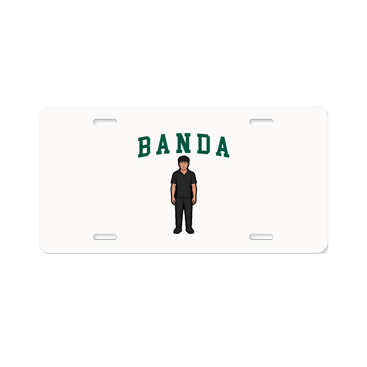 License Plate — Shirsey in Classic