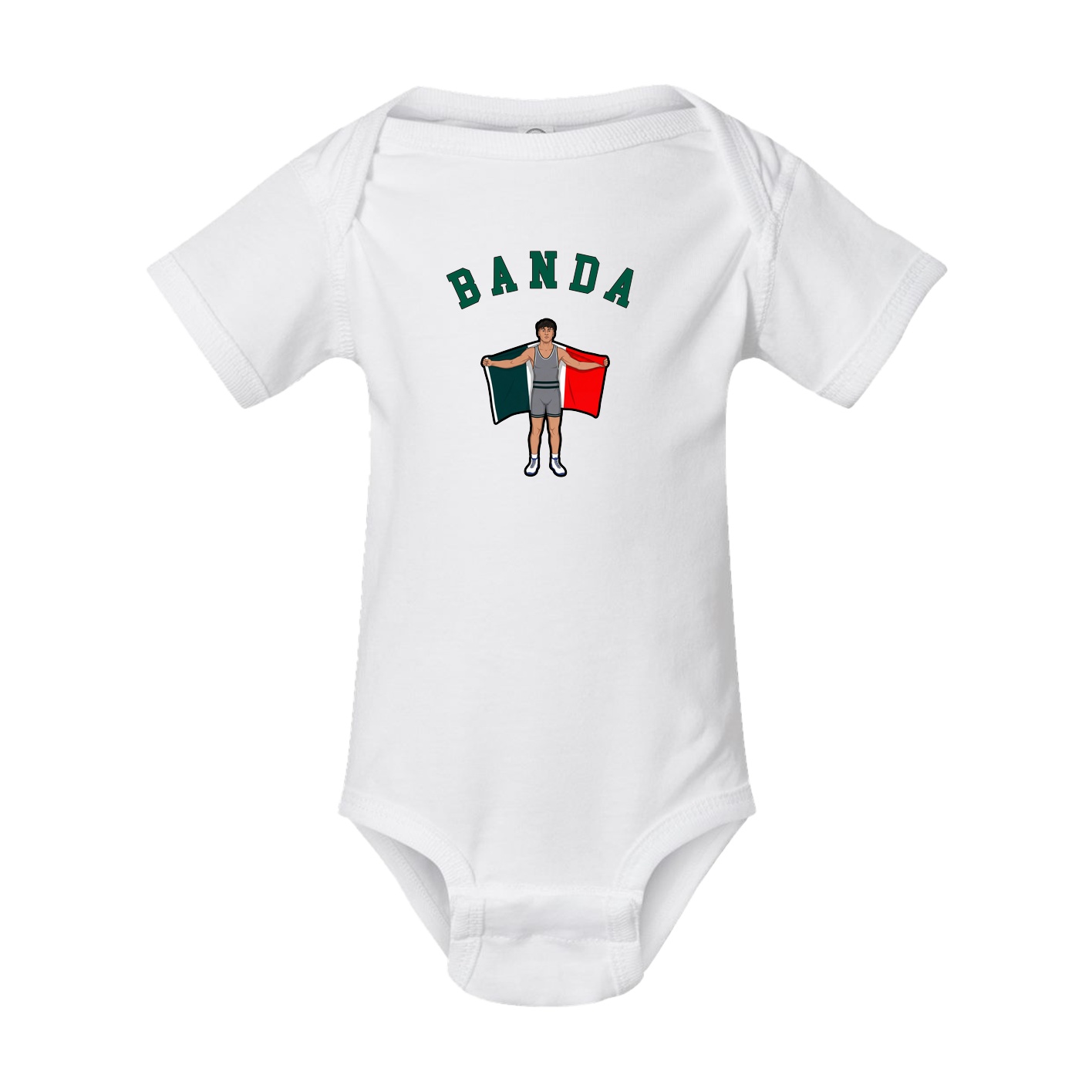 Baby Onesie — Shirsey Arch in White