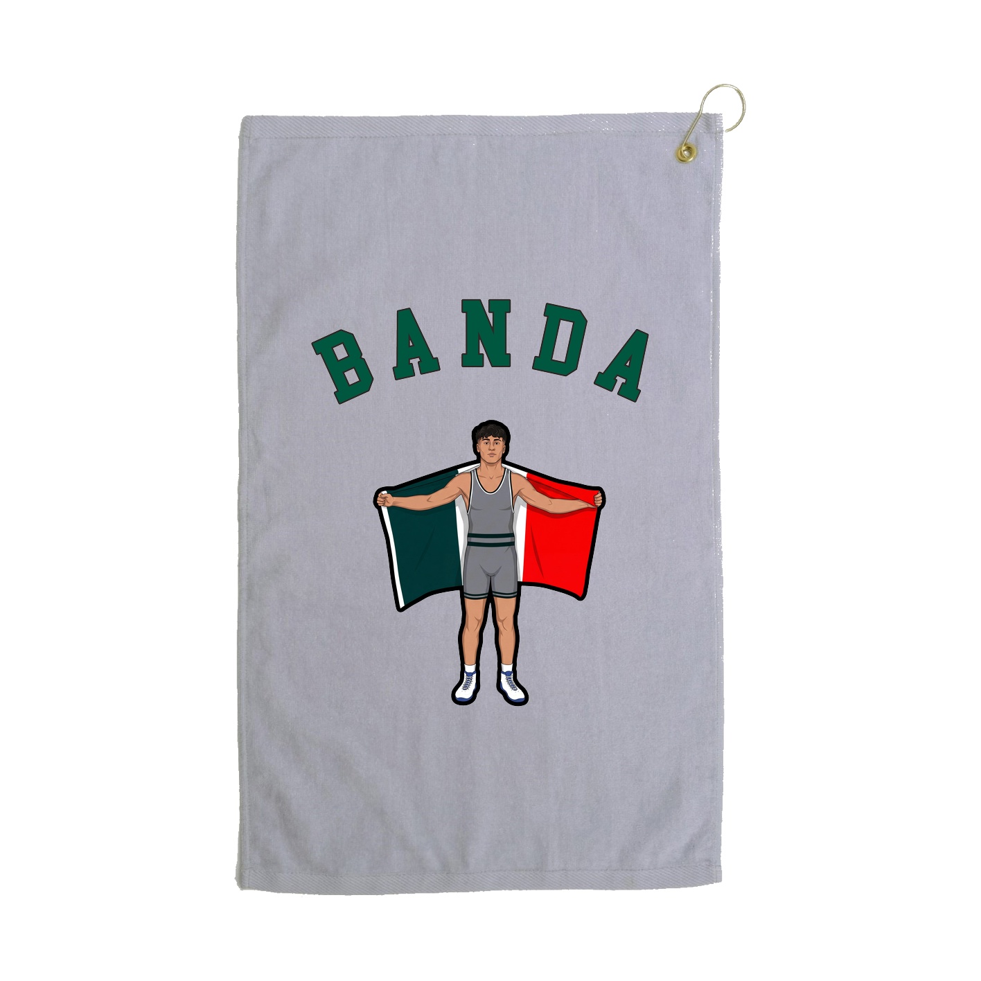 Golf Towel — Shirsey Arch in Grey