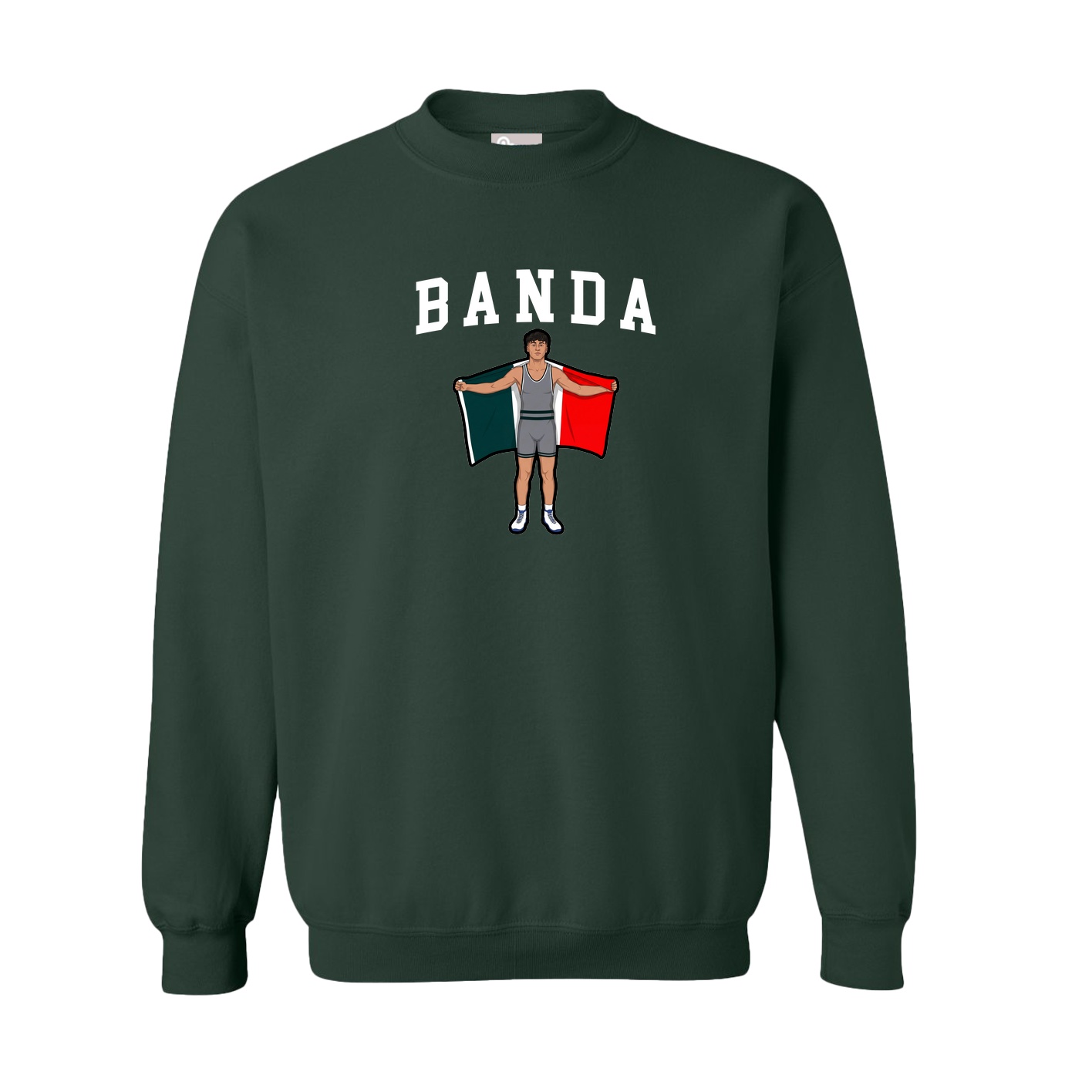 Fleece Crew — Shirsey in Green