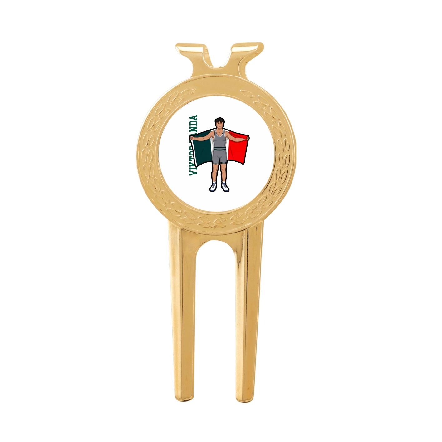 Divot Tool with Ball Marker — Name Vertical in Classic