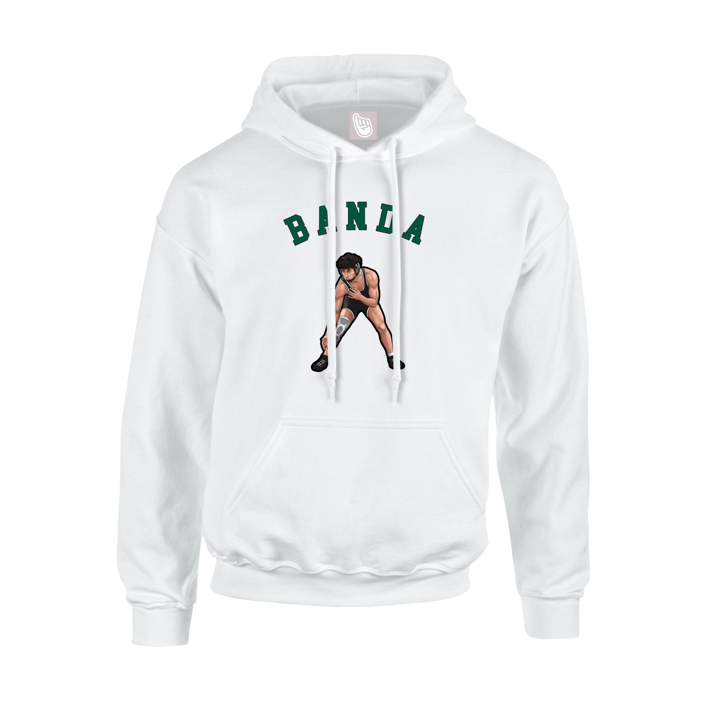 Hoodie — Shirsey Arch in White