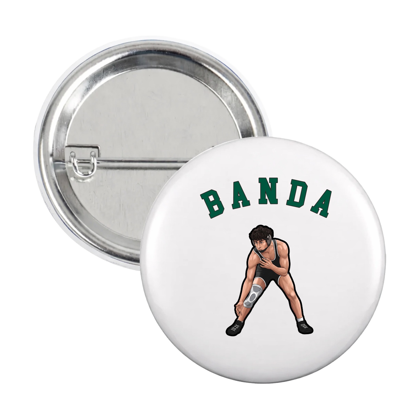 Game Day Button — Shirsey Arch in White