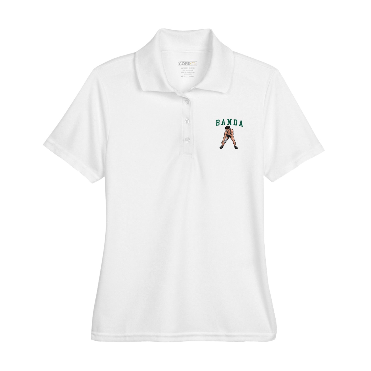Womens Performance Polo — Shirsey in White