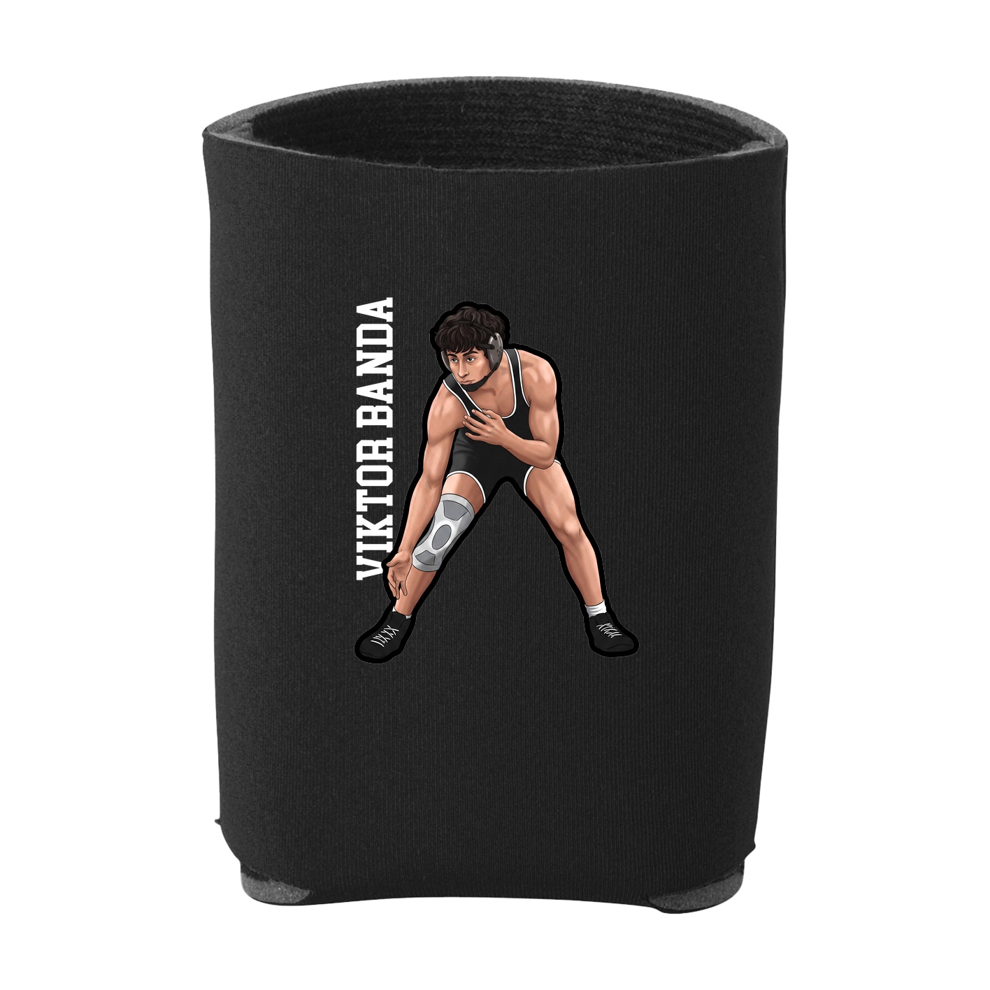 Can Holder — Name Vertical in Black