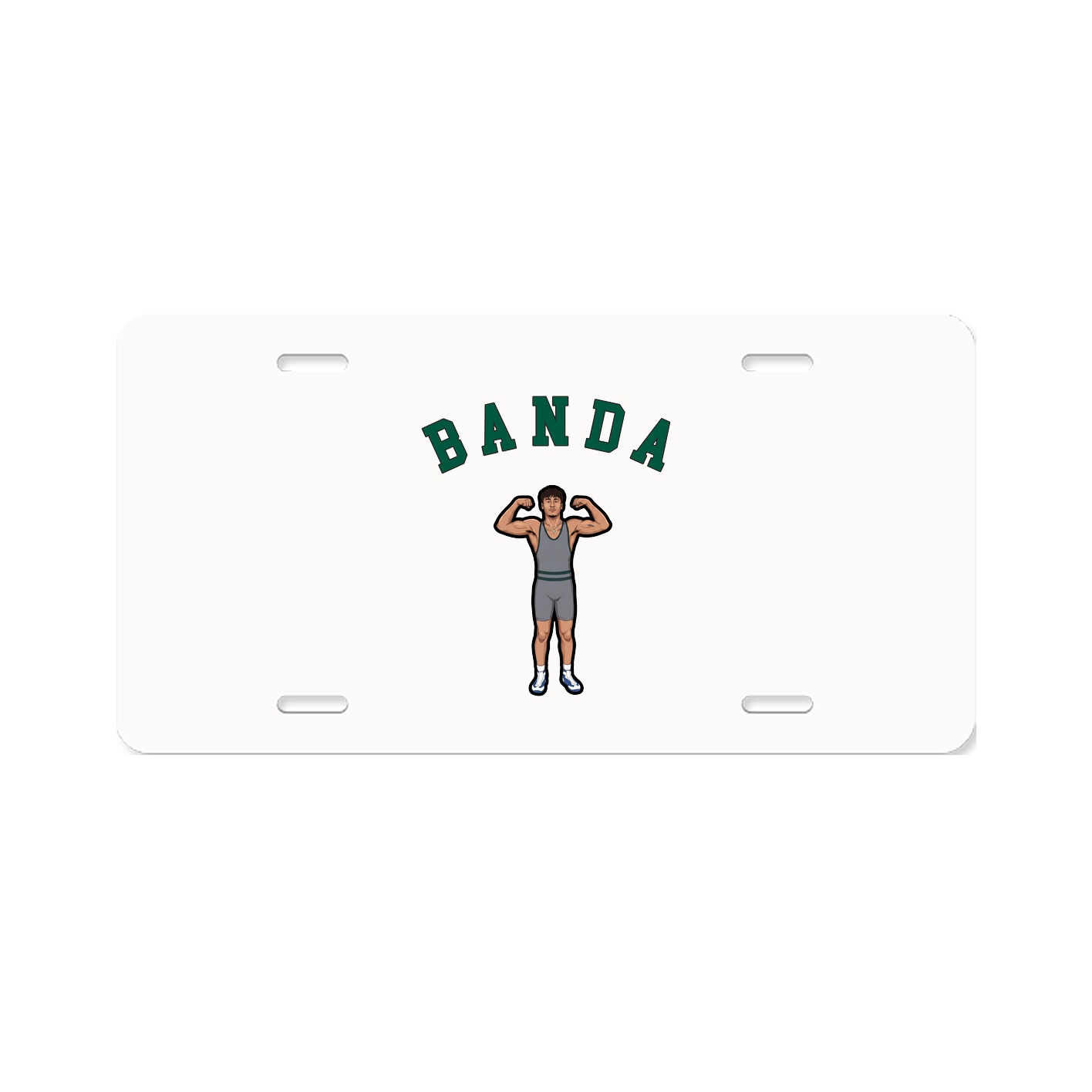 License Plate — Shirsey Arch in Classic