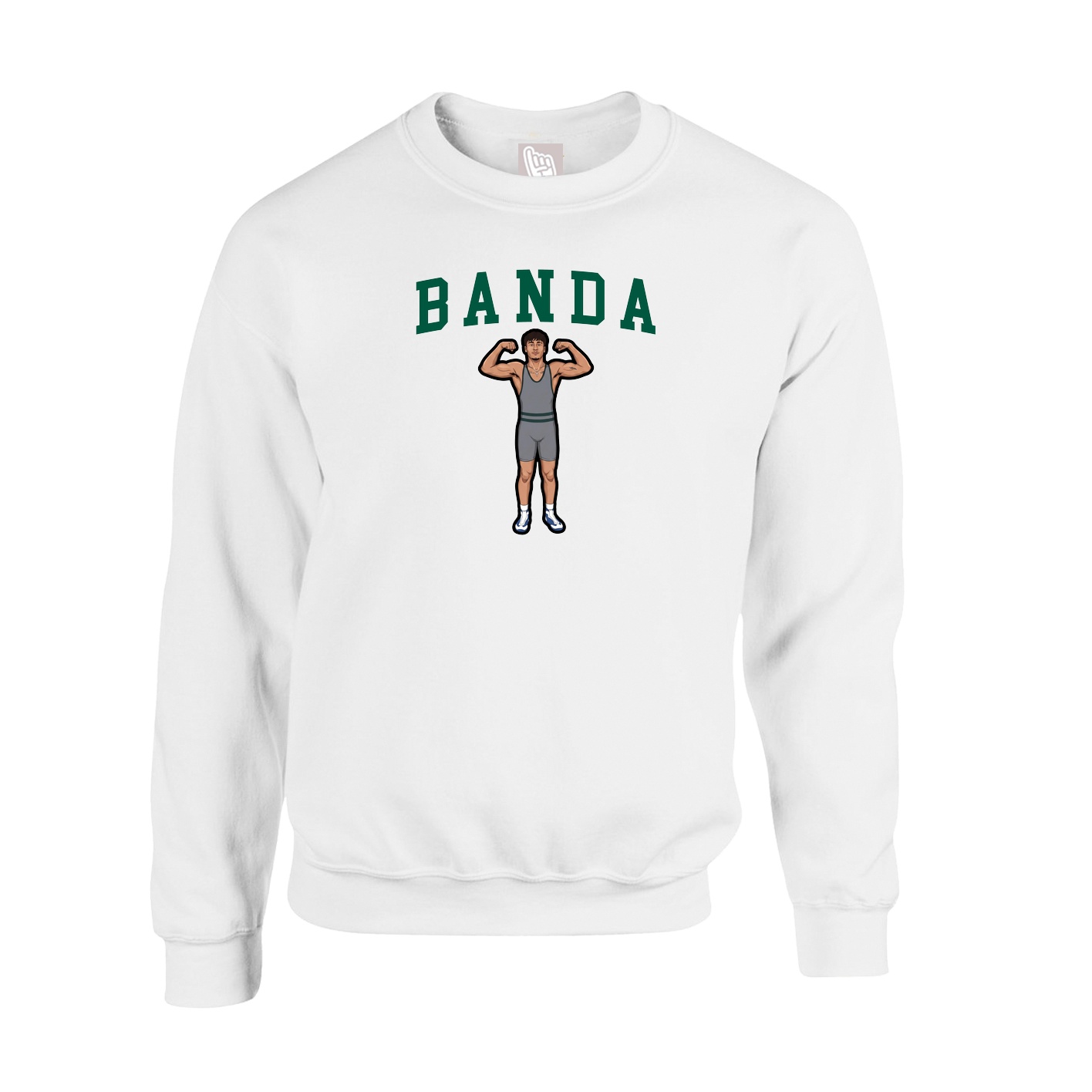 Fleece Crew — Shirsey in White