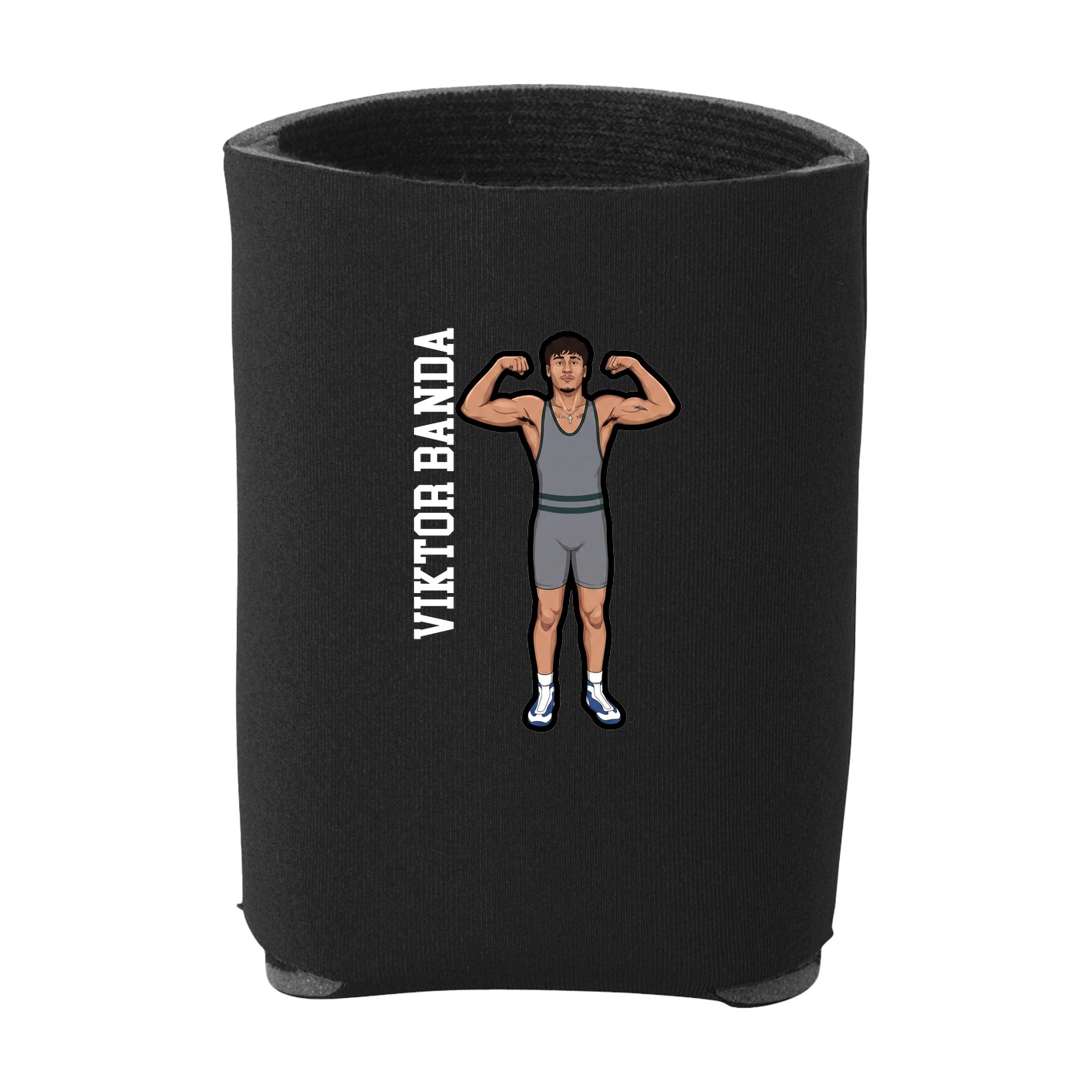 Can Holder — Name Vertical in Black