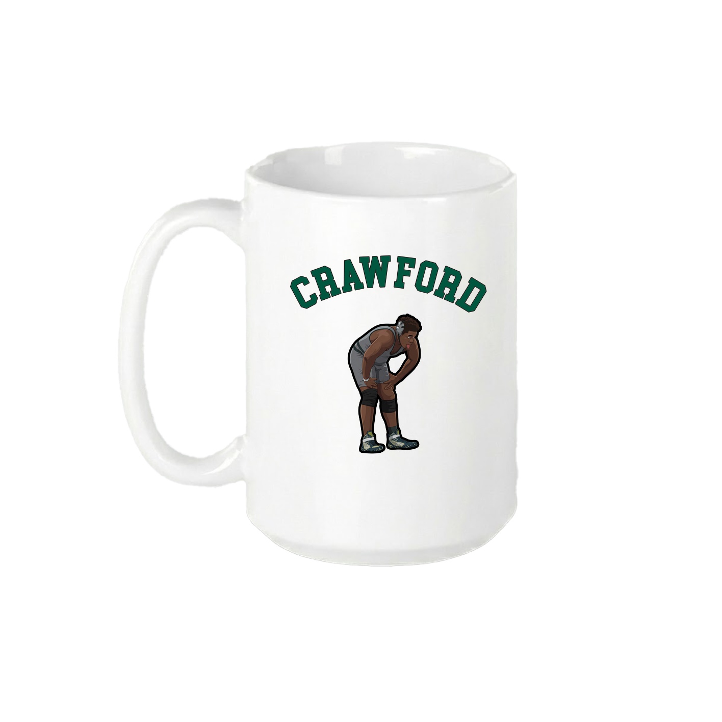 15oz Coffee Mug — Shirsey Arch in White