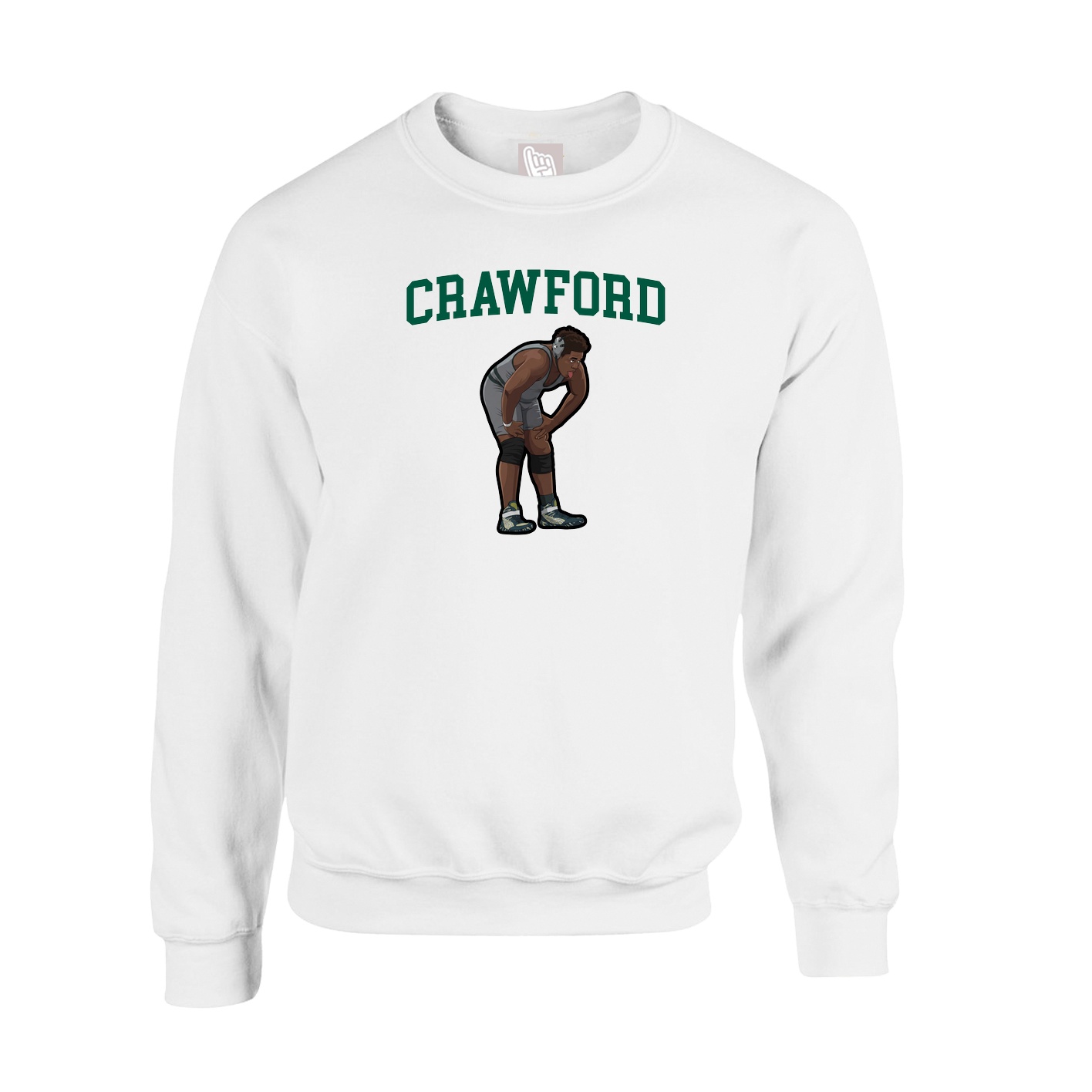 Fleece Crew — Shirsey in White