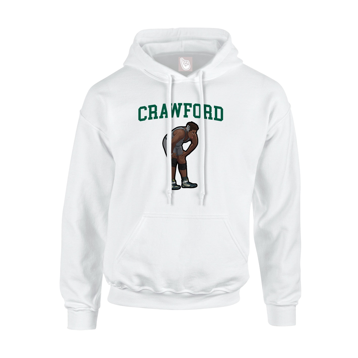 Youth Hoodie — Shirsey in White