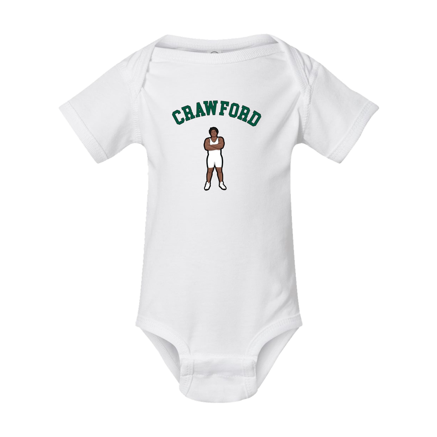 Baby Onesie — Shirsey Arch in White