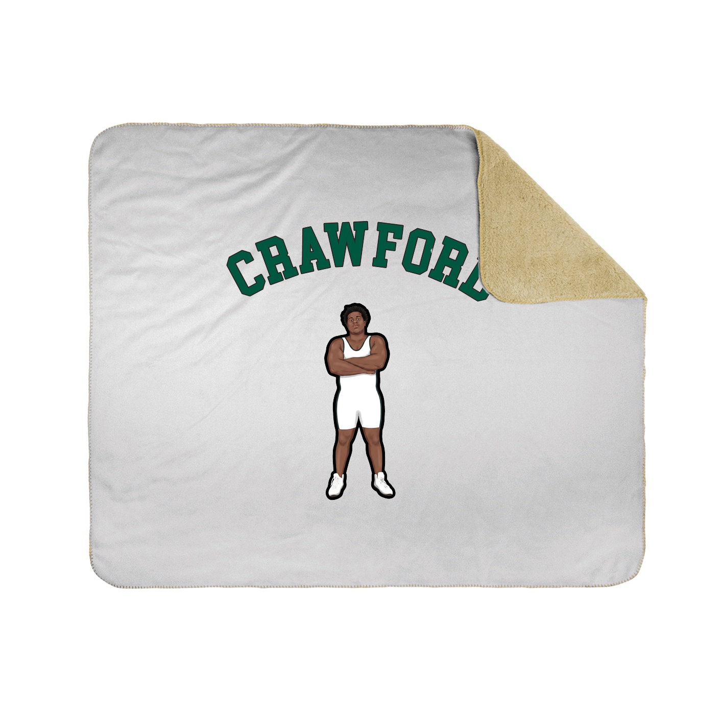 Throw Blanket — Shirsey Arch in White