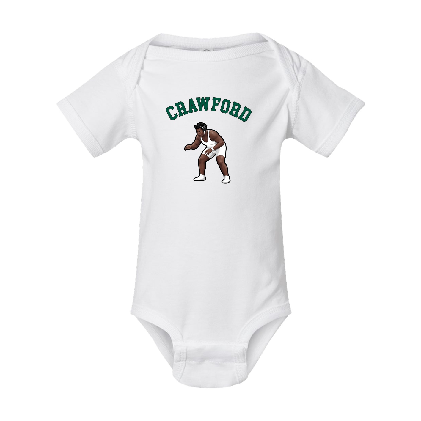 Baby Onesie — Shirsey Arch in White