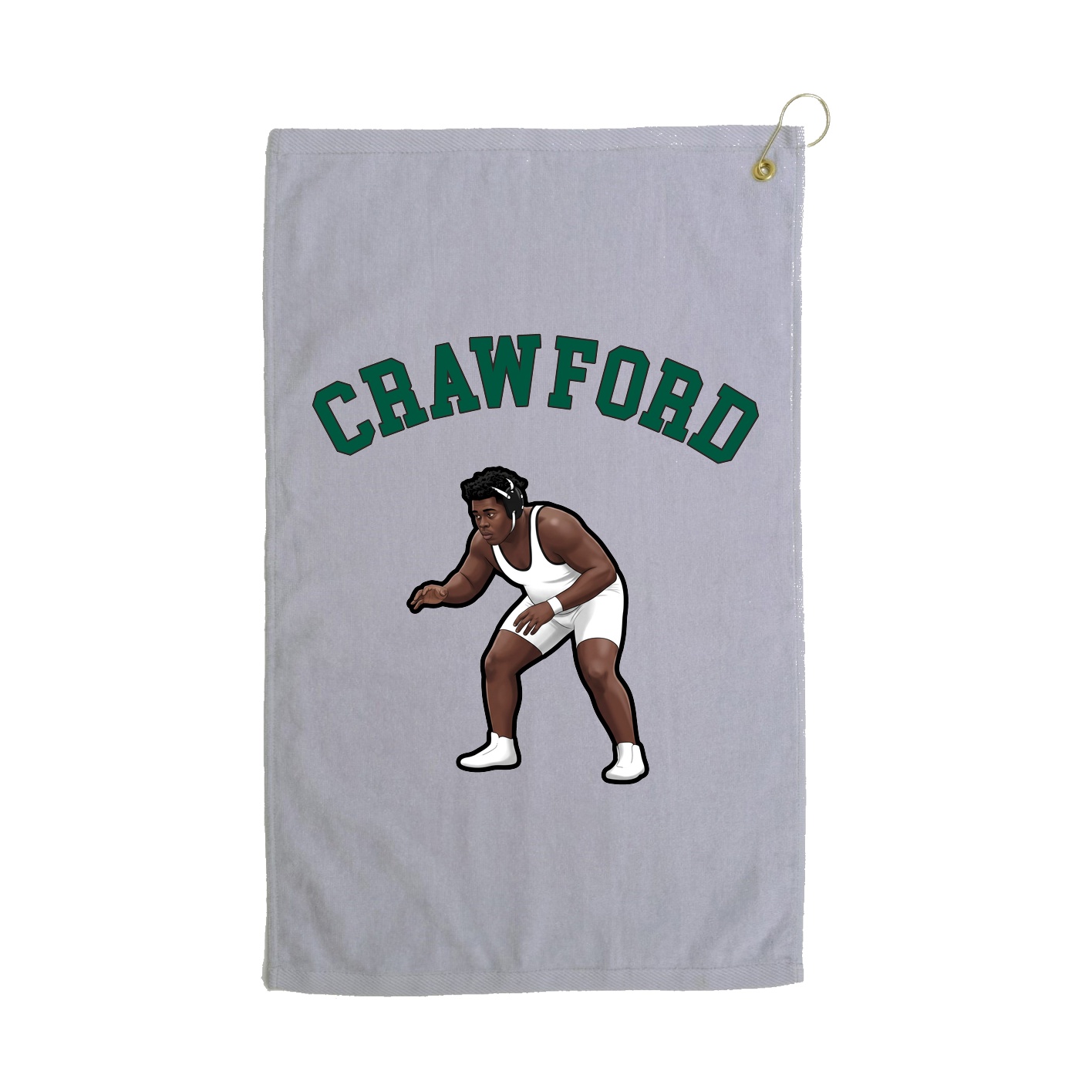 Golf Towel — Shirsey Arch in Grey
