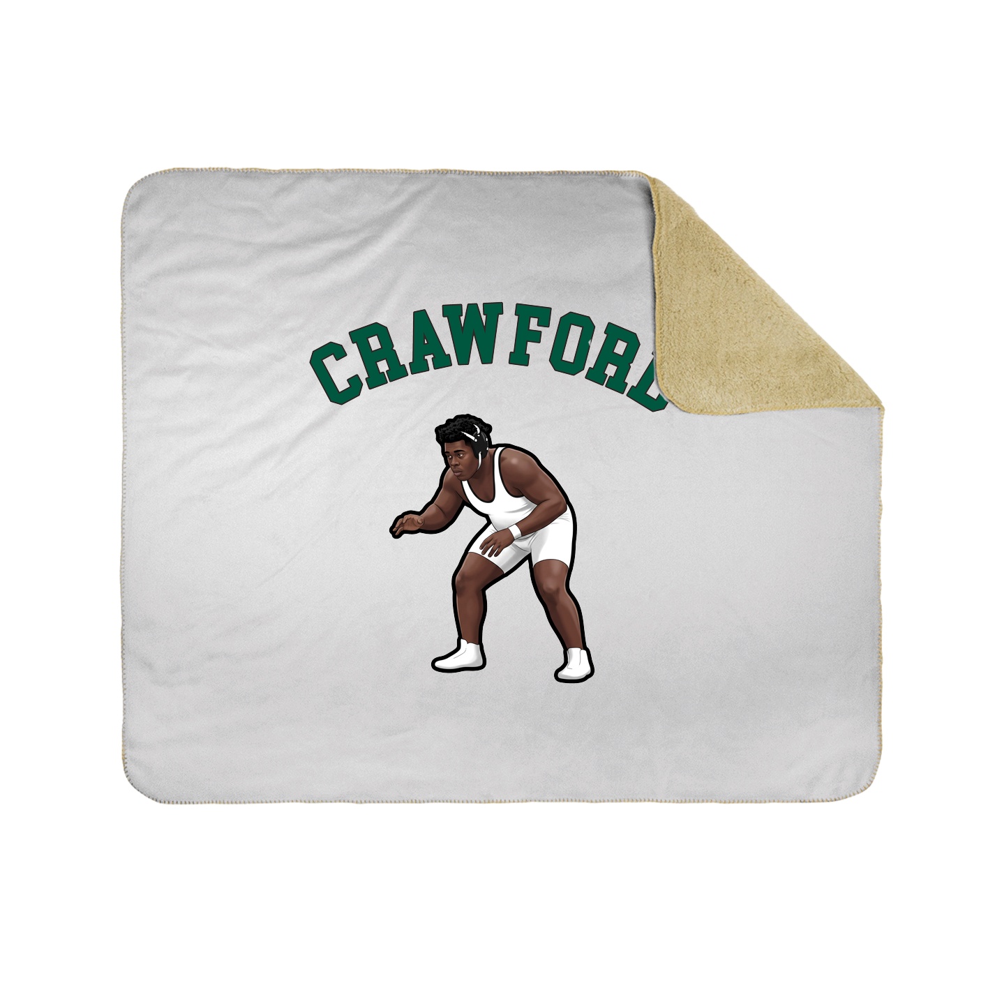 Throw Blanket — Shirsey Arch in White