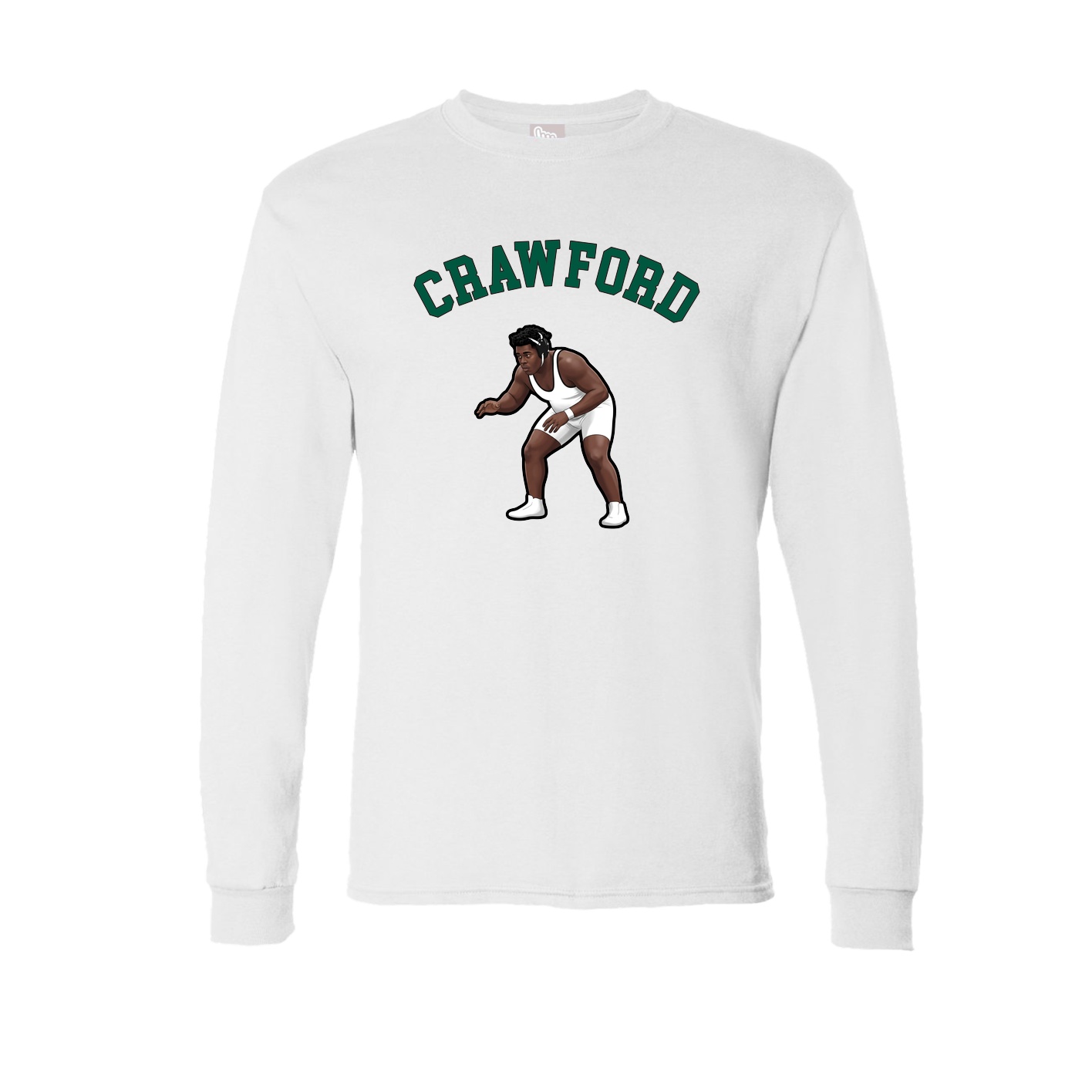 Long Sleeve Tee — Shirsey Arch in White