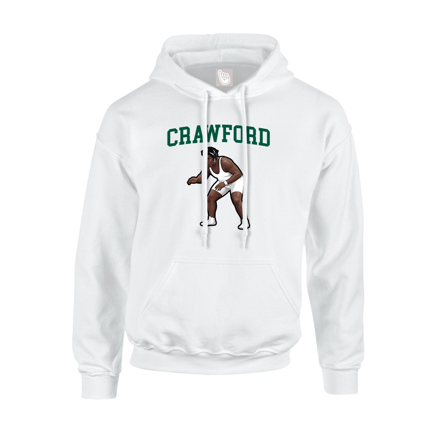 Youth Hoodie — Shirsey in White