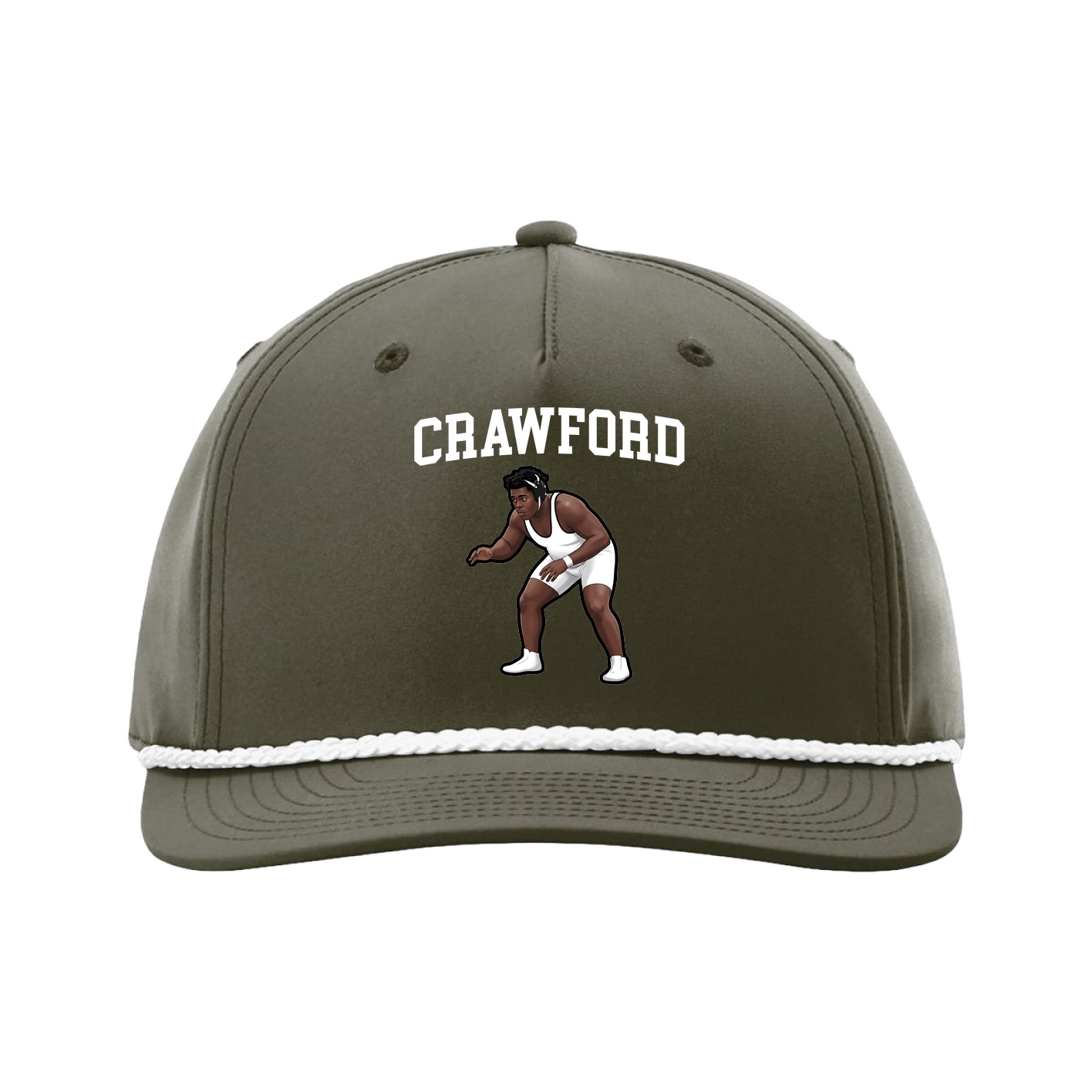 Five-Panel Classic Rope Cap — Shirsey in Green