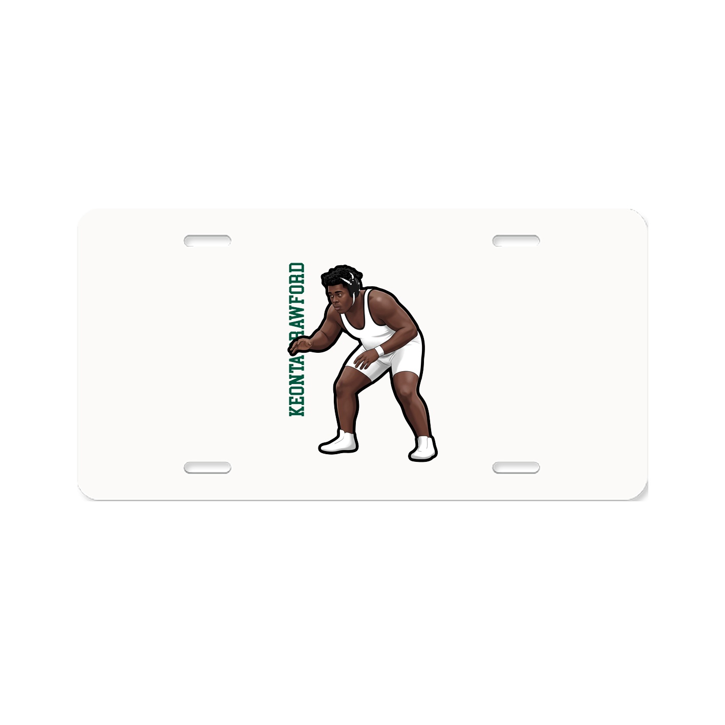 Aluminum License Plate