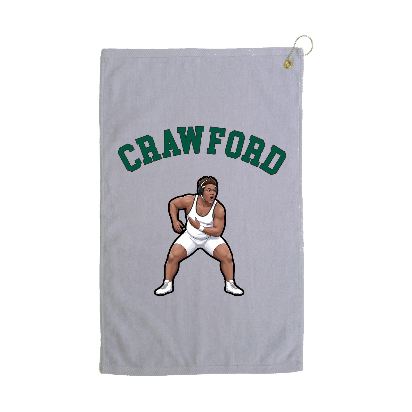Golf Towel — Shirsey Arch in Grey