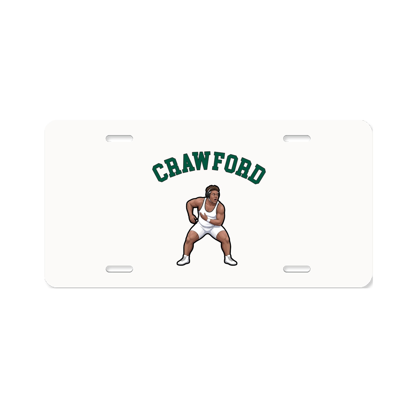 License Plate — Shirsey Arch in Classic