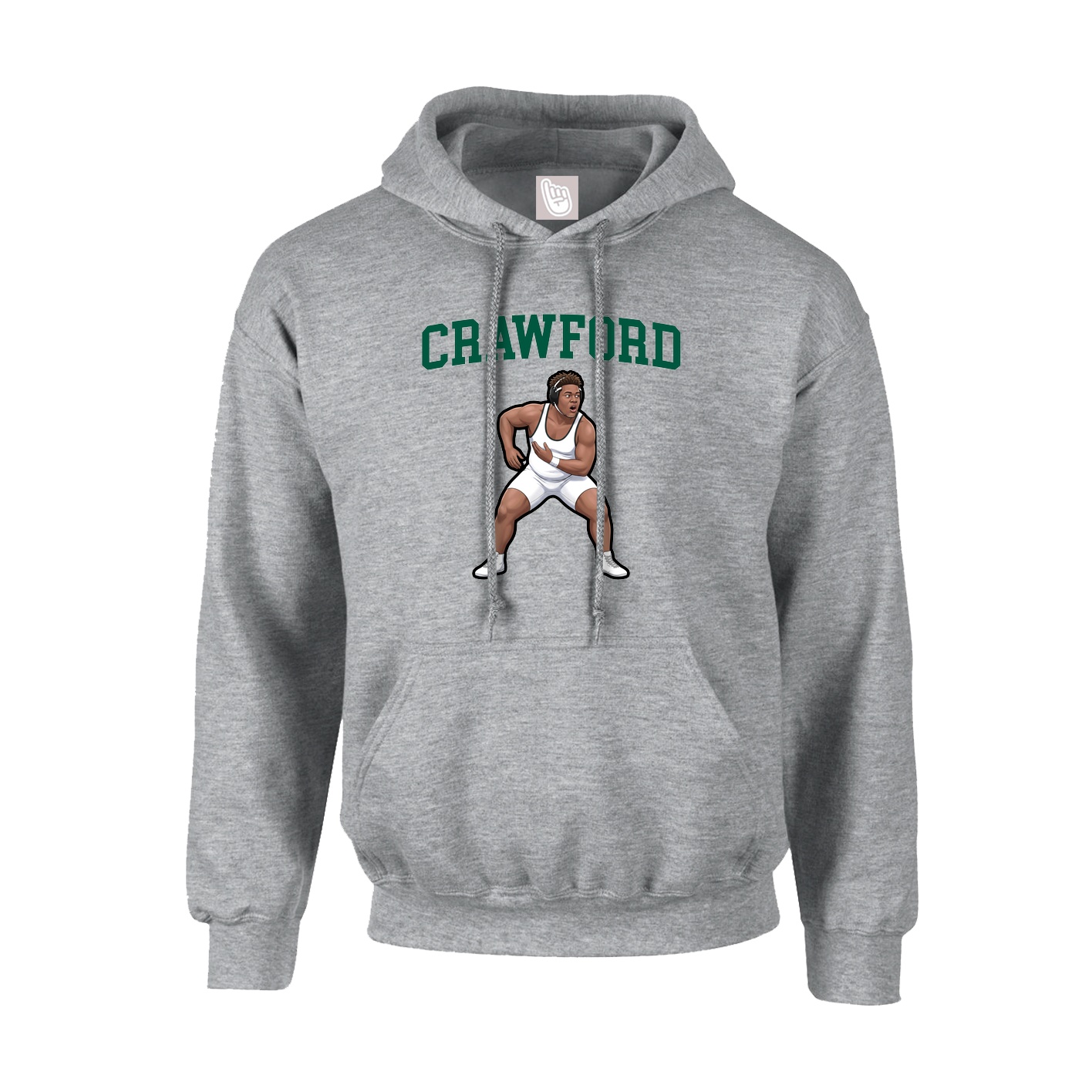 Hoodie — Shirsey in Grey