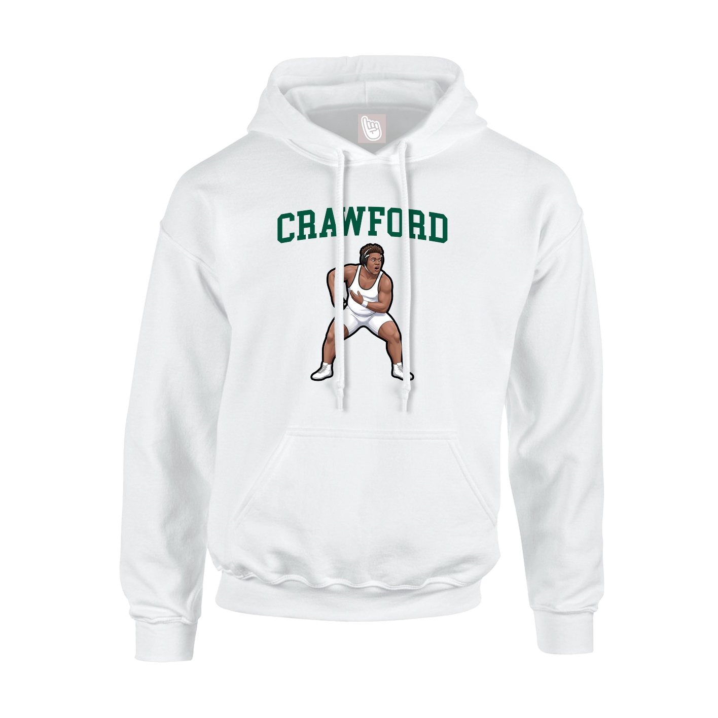 Youth Hoodie — Shirsey in White