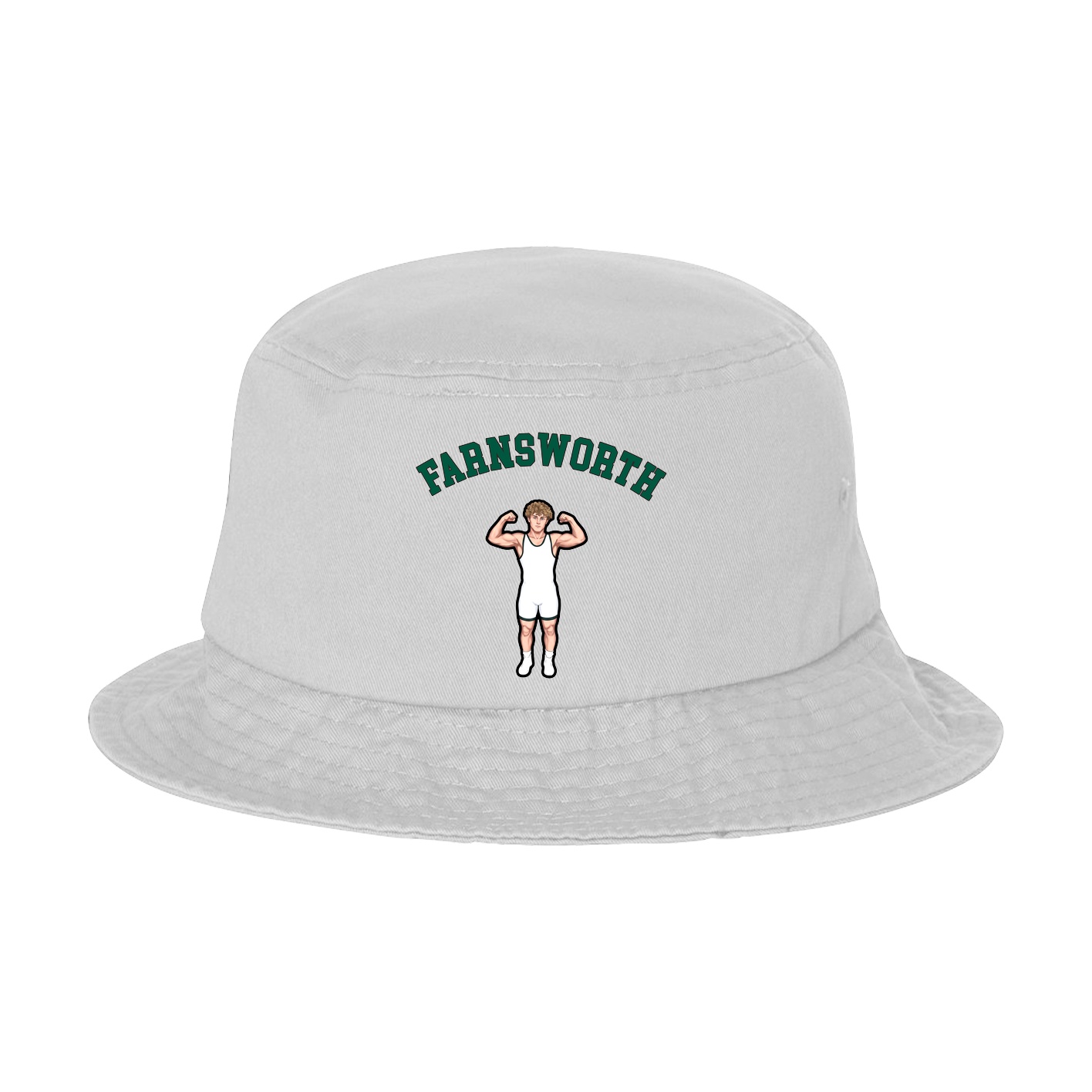 Bucket Cap — Shirsey Arch in White