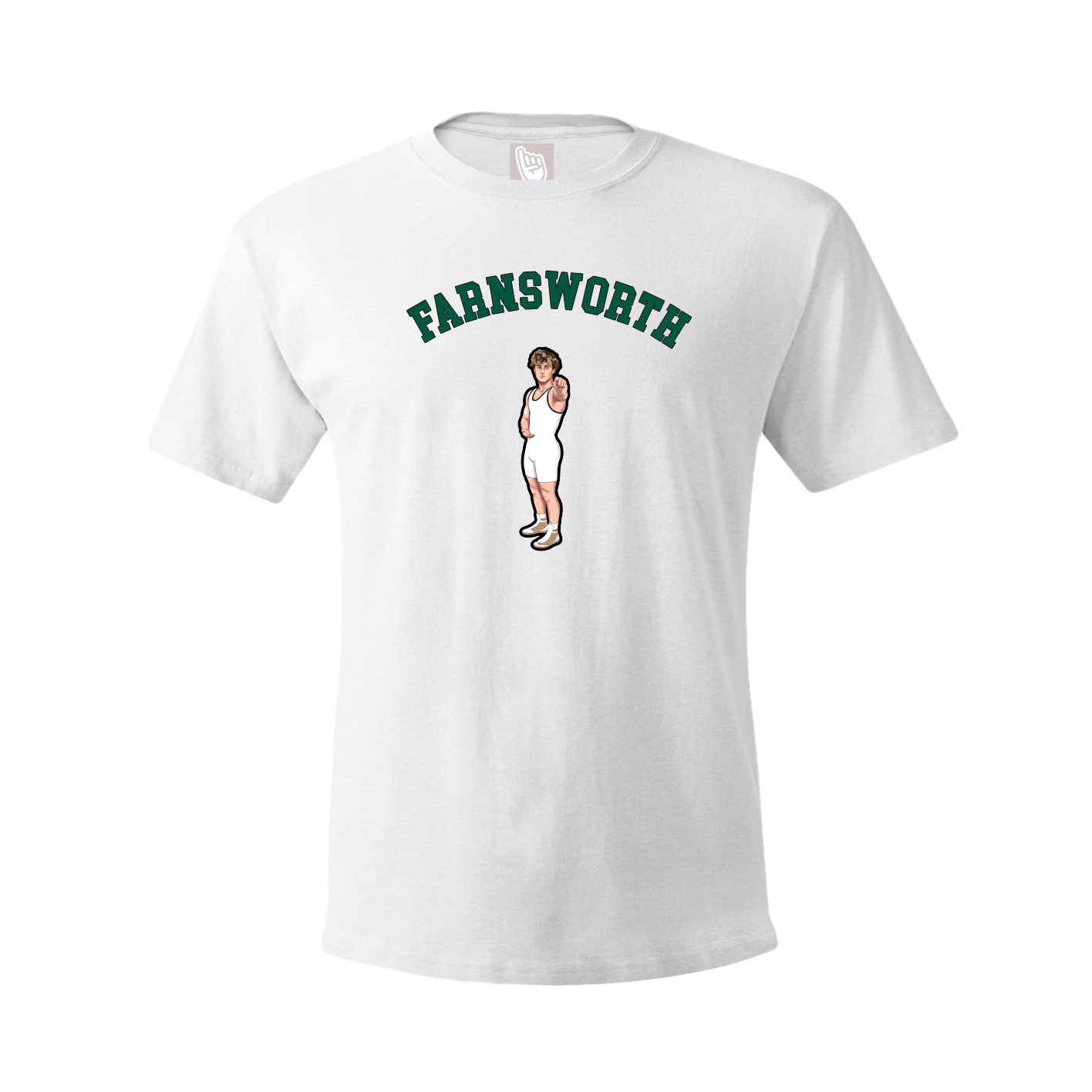 Youth Tee — Shirsey Arch in White