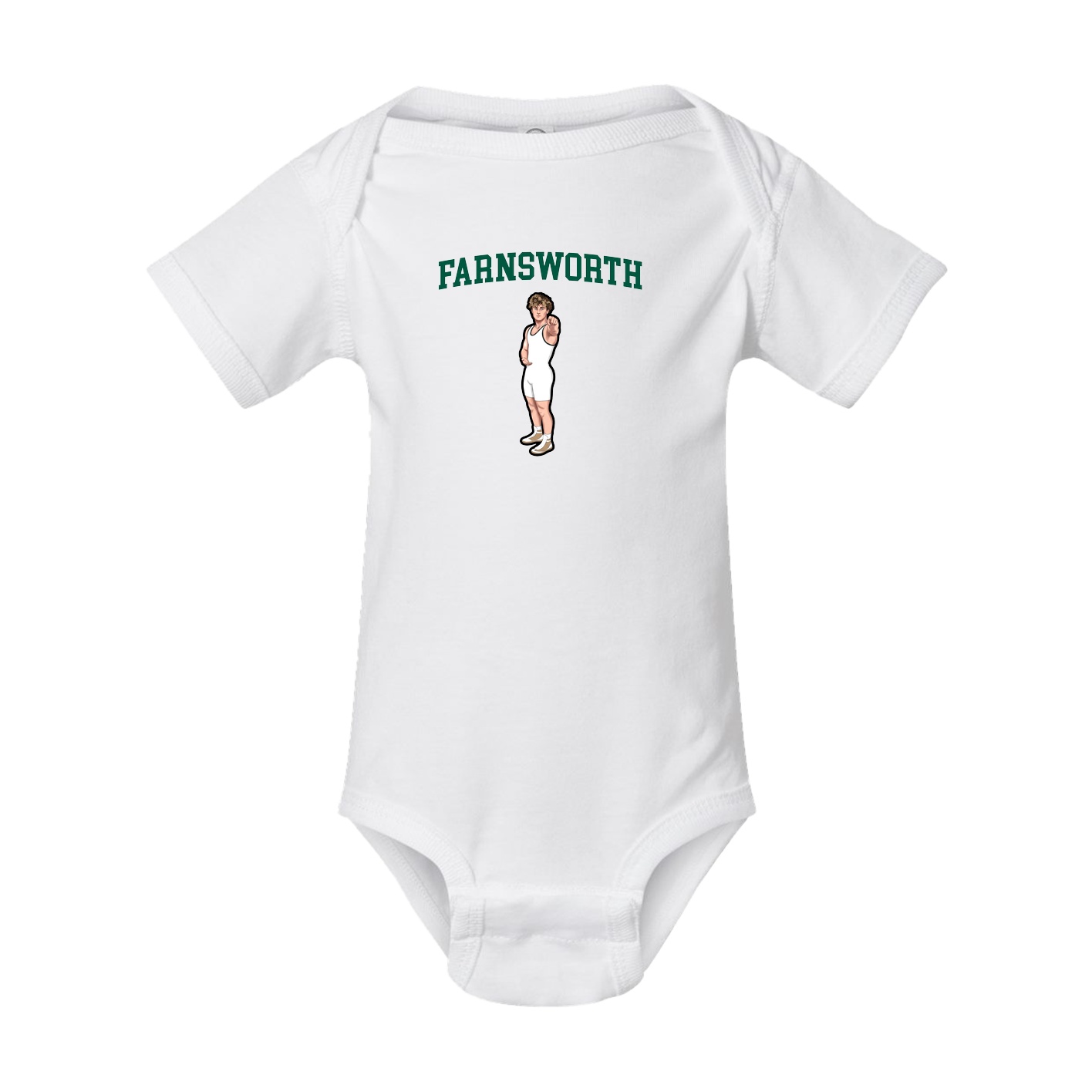Baby Onesie — Shirsey in White