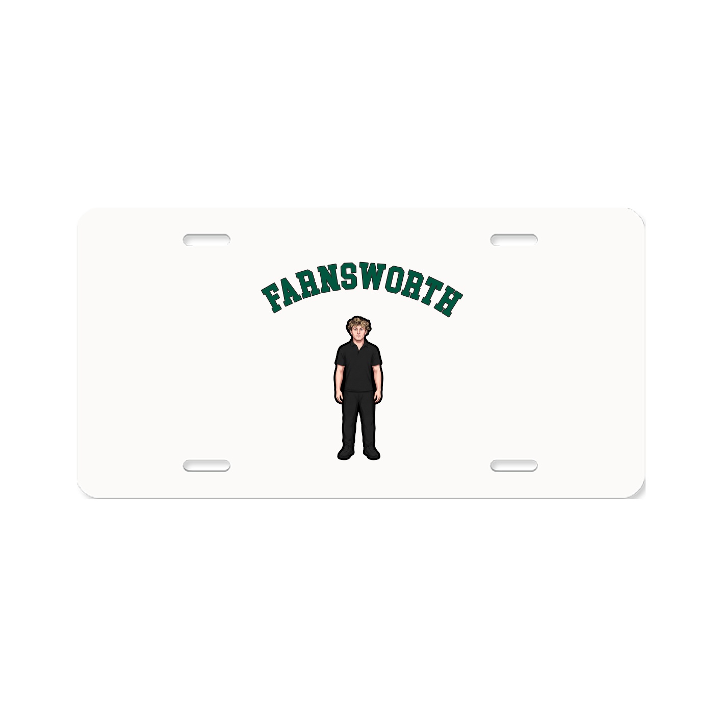License Plate — Shirsey Arch in Classic