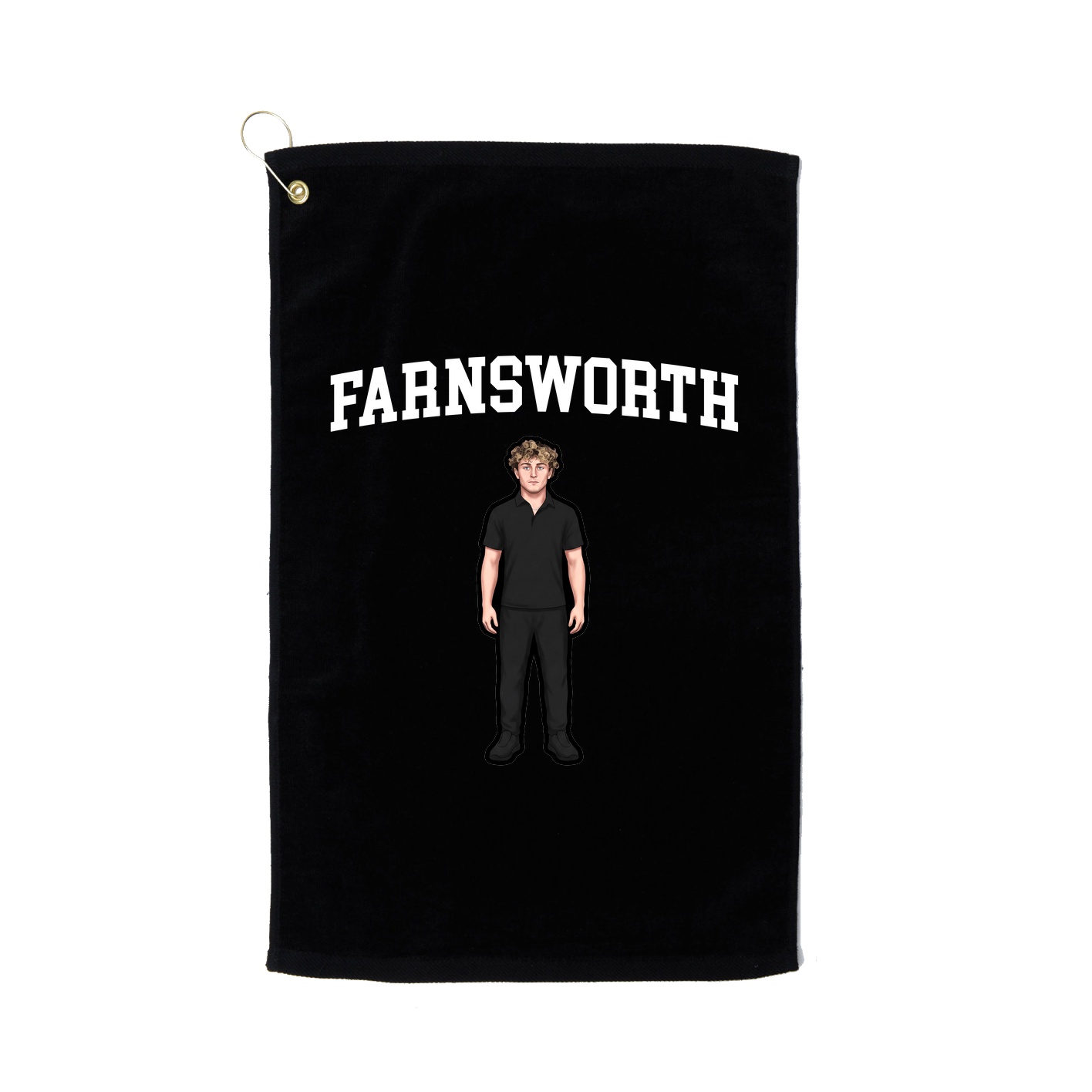 Golf Towel — Shirsey in Black