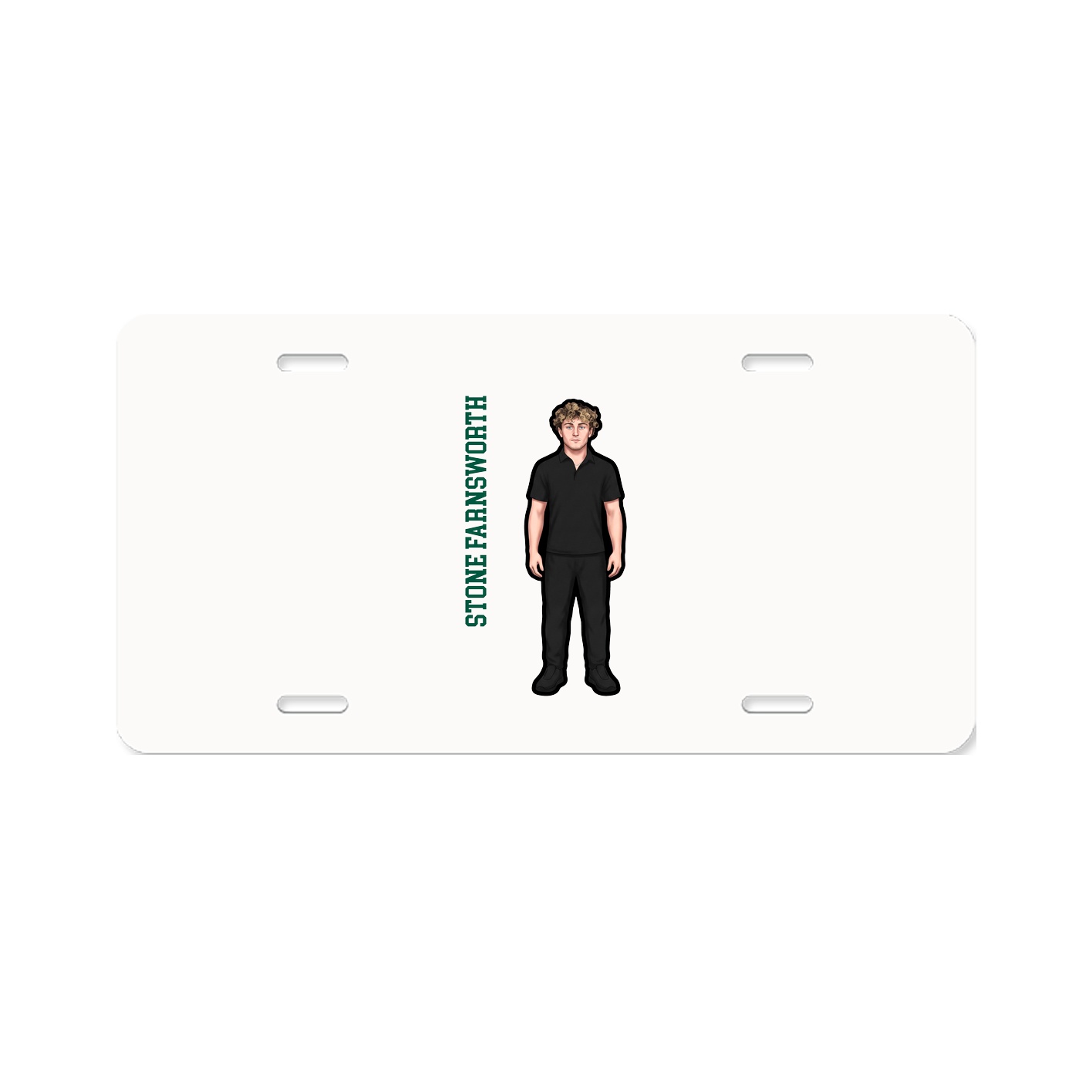 Aluminum License Plate