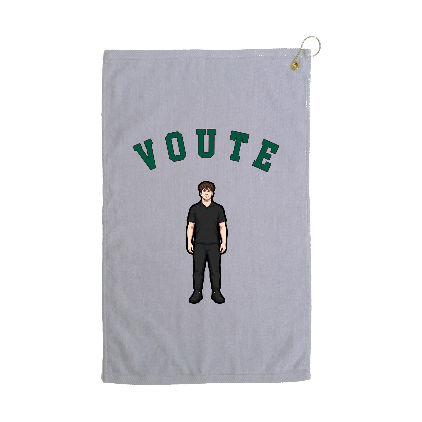 Golf Towel — Shirsey Arch in Grey