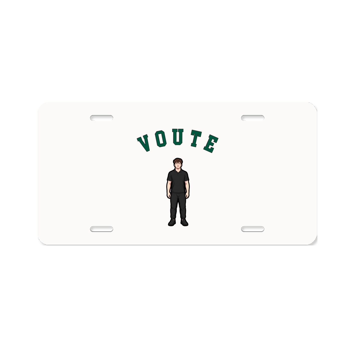 License Plate — Shirsey Arch in Classic