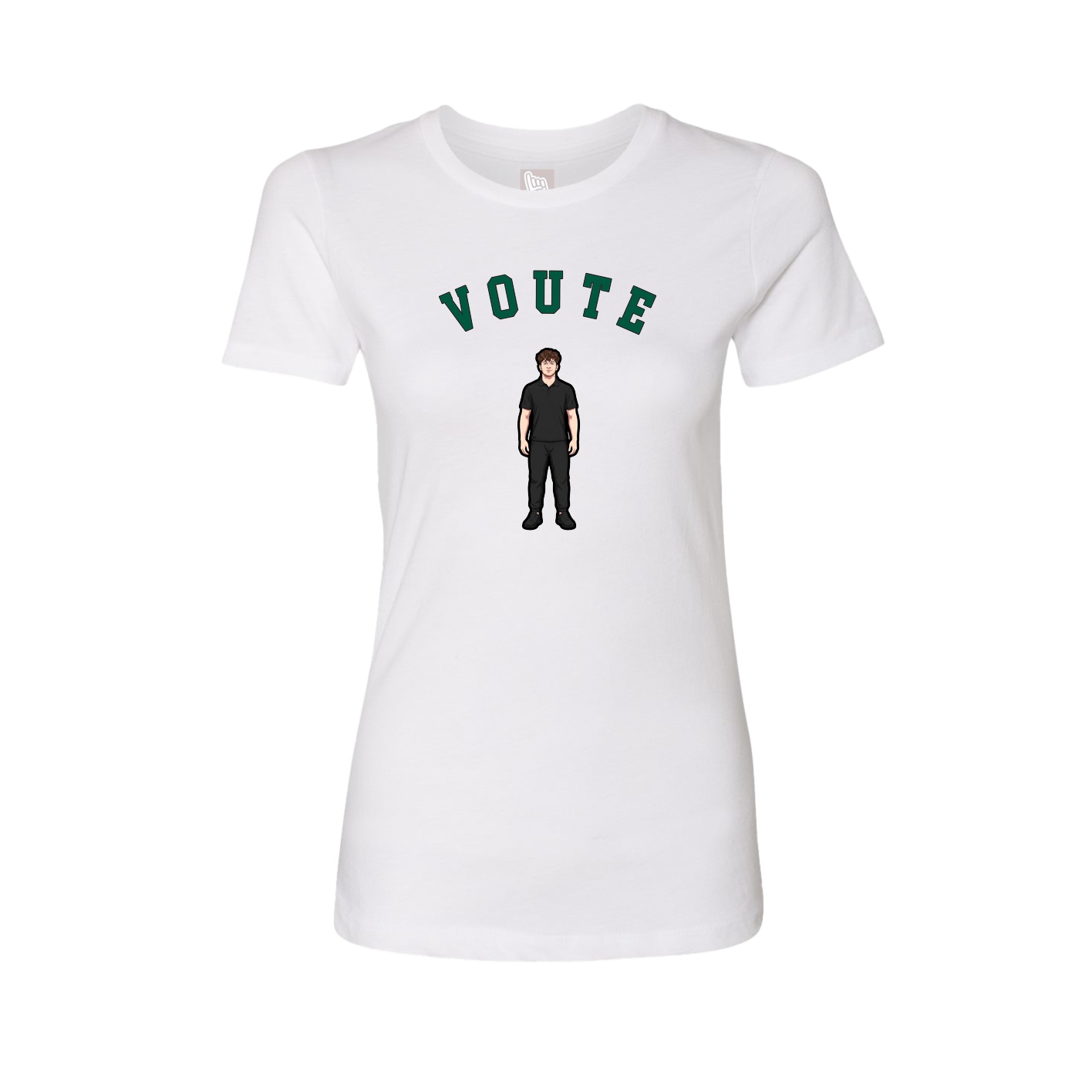 Womens Tee — Shirsey Arch in White