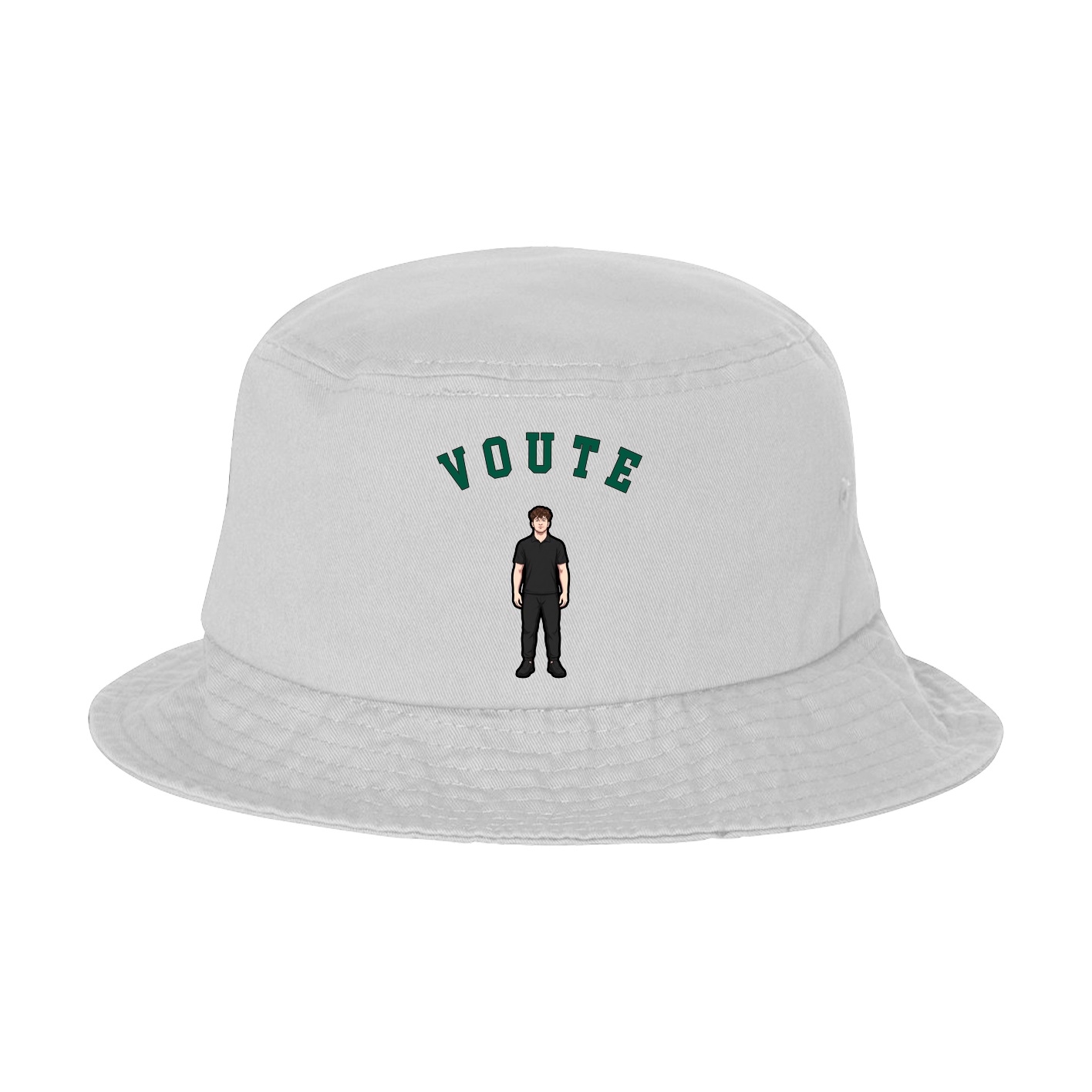 Bucket Cap — Shirsey Arch in White