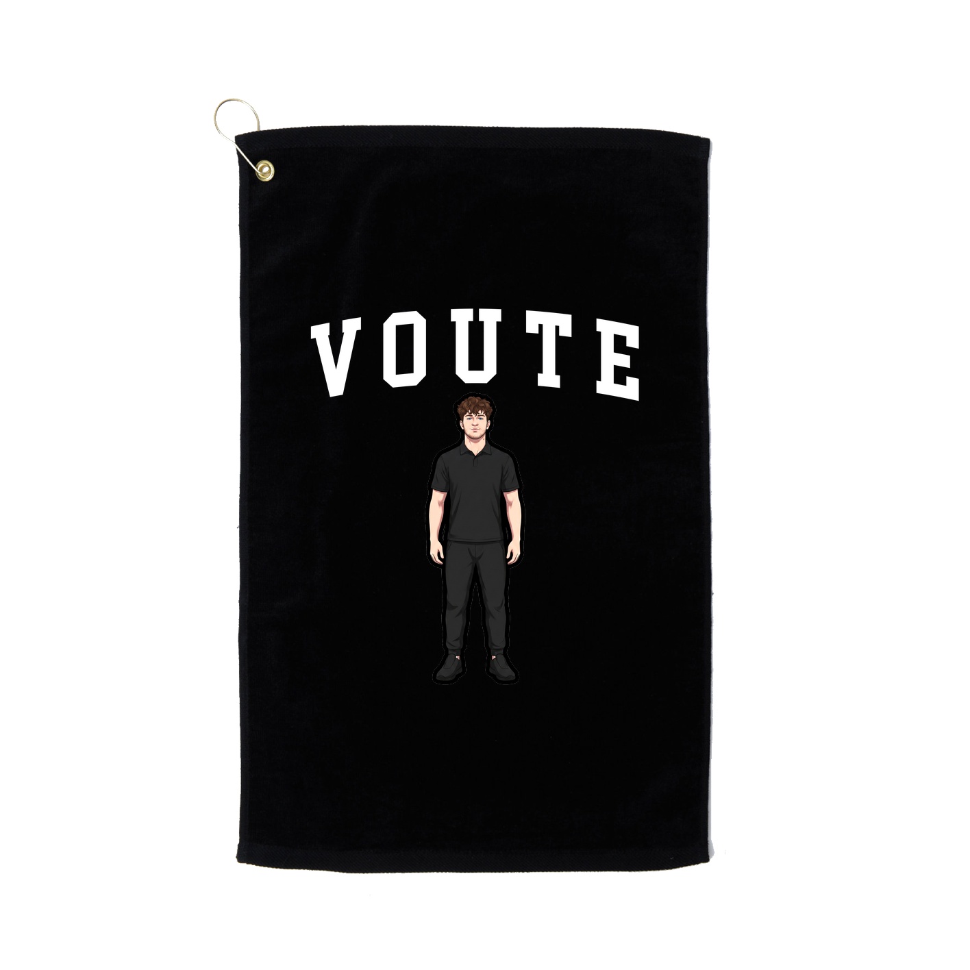 Golf Towel — Shirsey in Black
