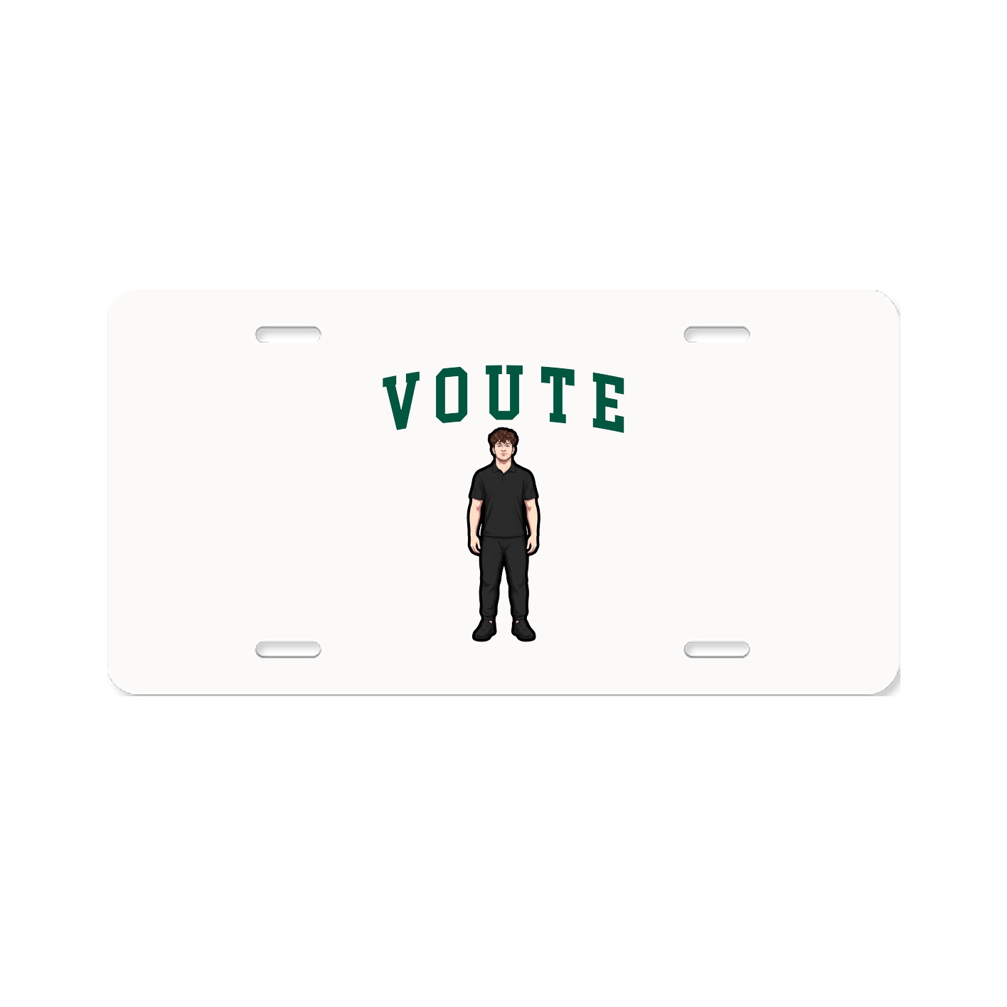 License Plate — Shirsey in Classic