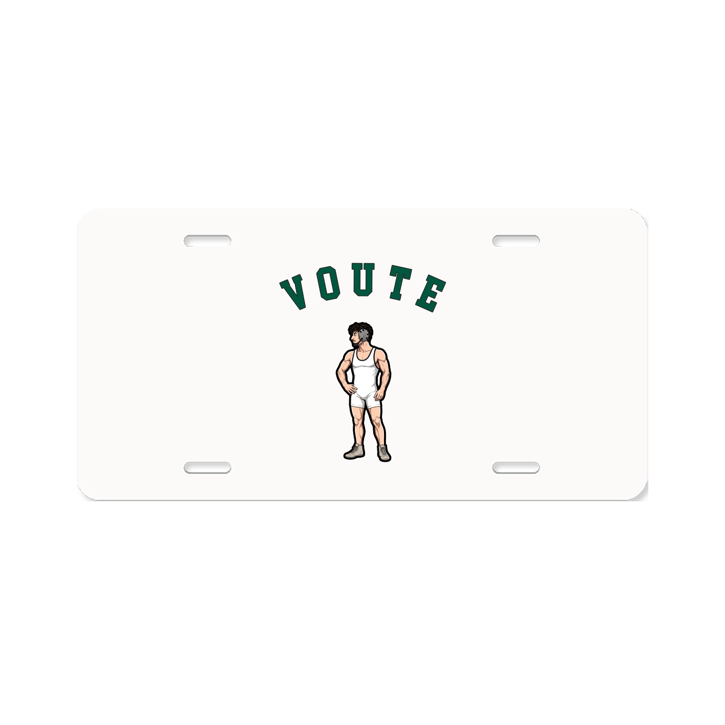 License Plate — Shirsey Arch in Classic