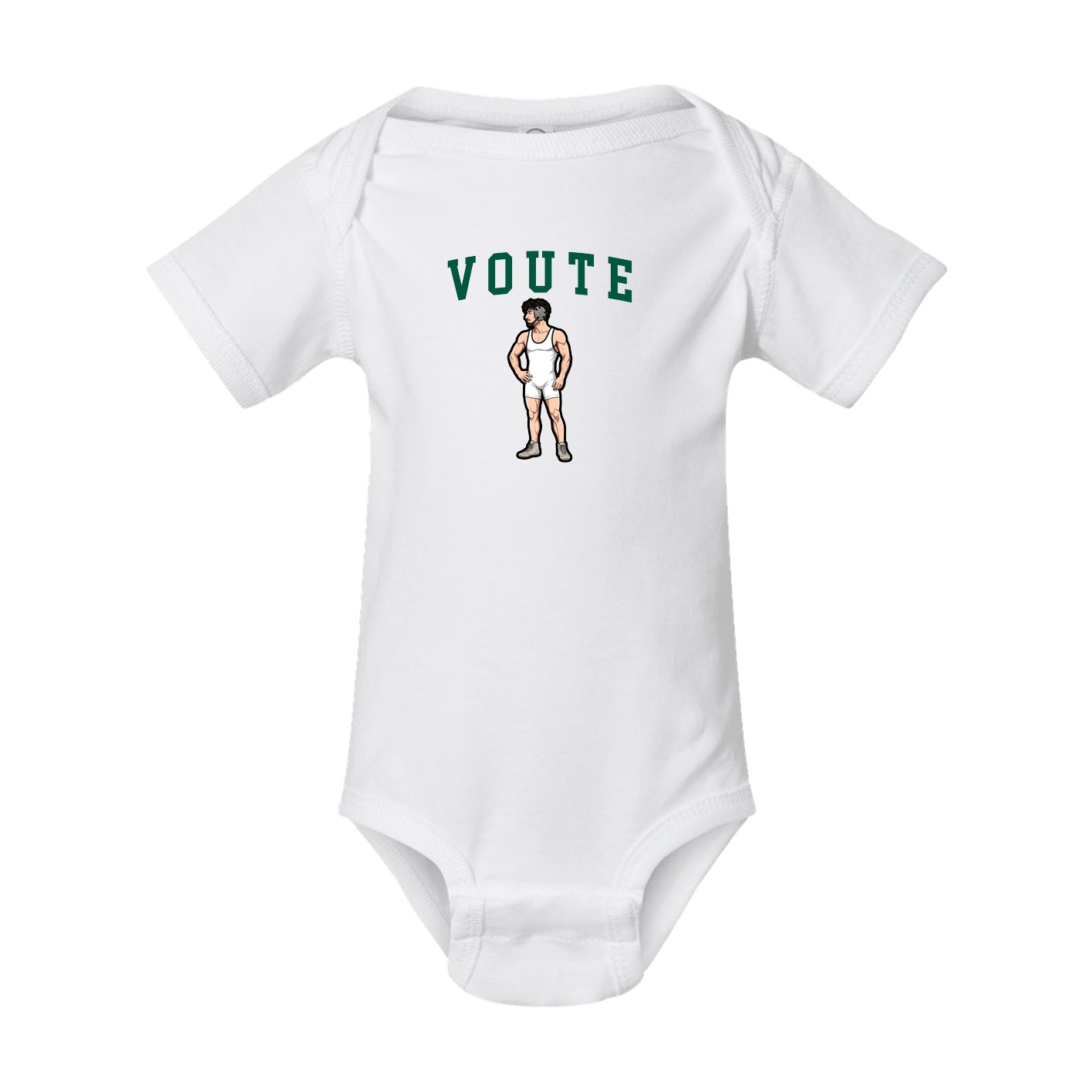 Baby Onesie — Shirsey in White