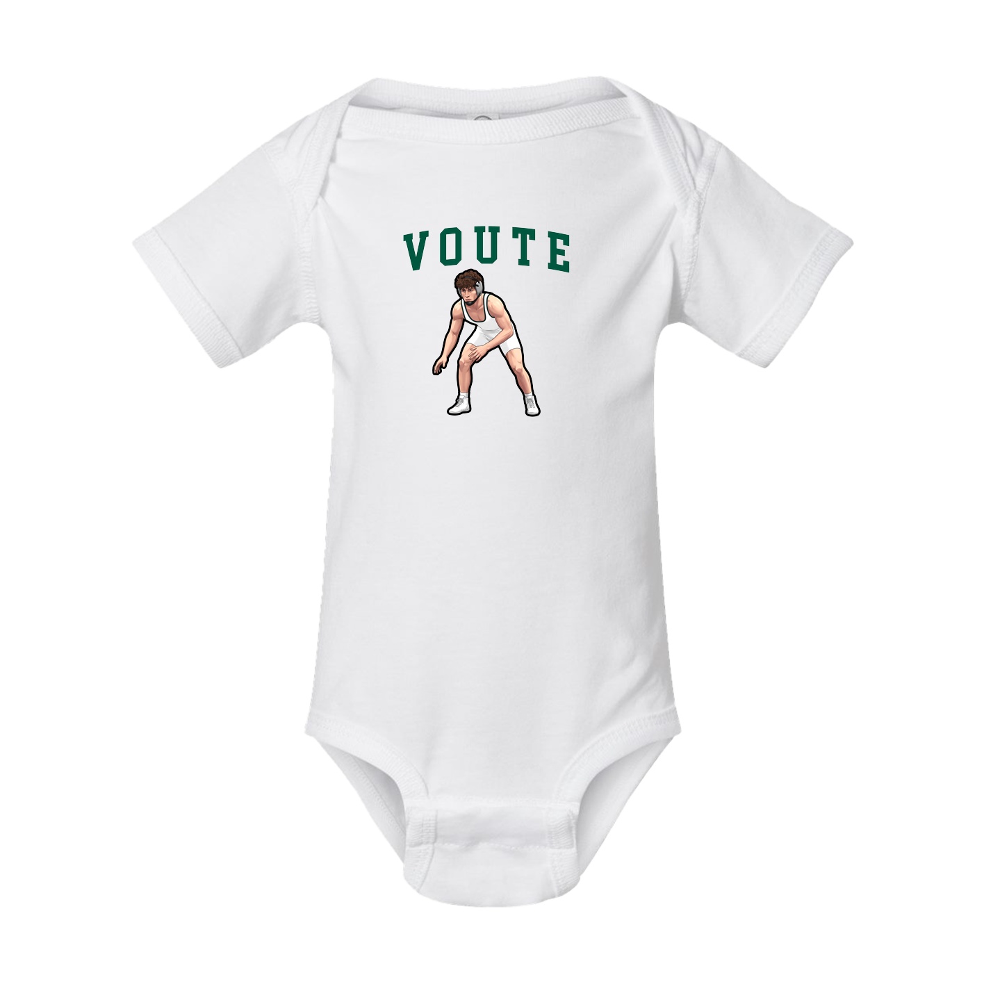 Baby Onesie — Shirsey in White