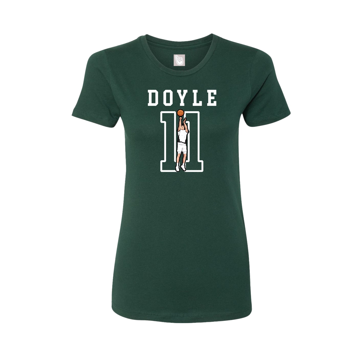 Fitted Women's Tee — Shirsey in Green